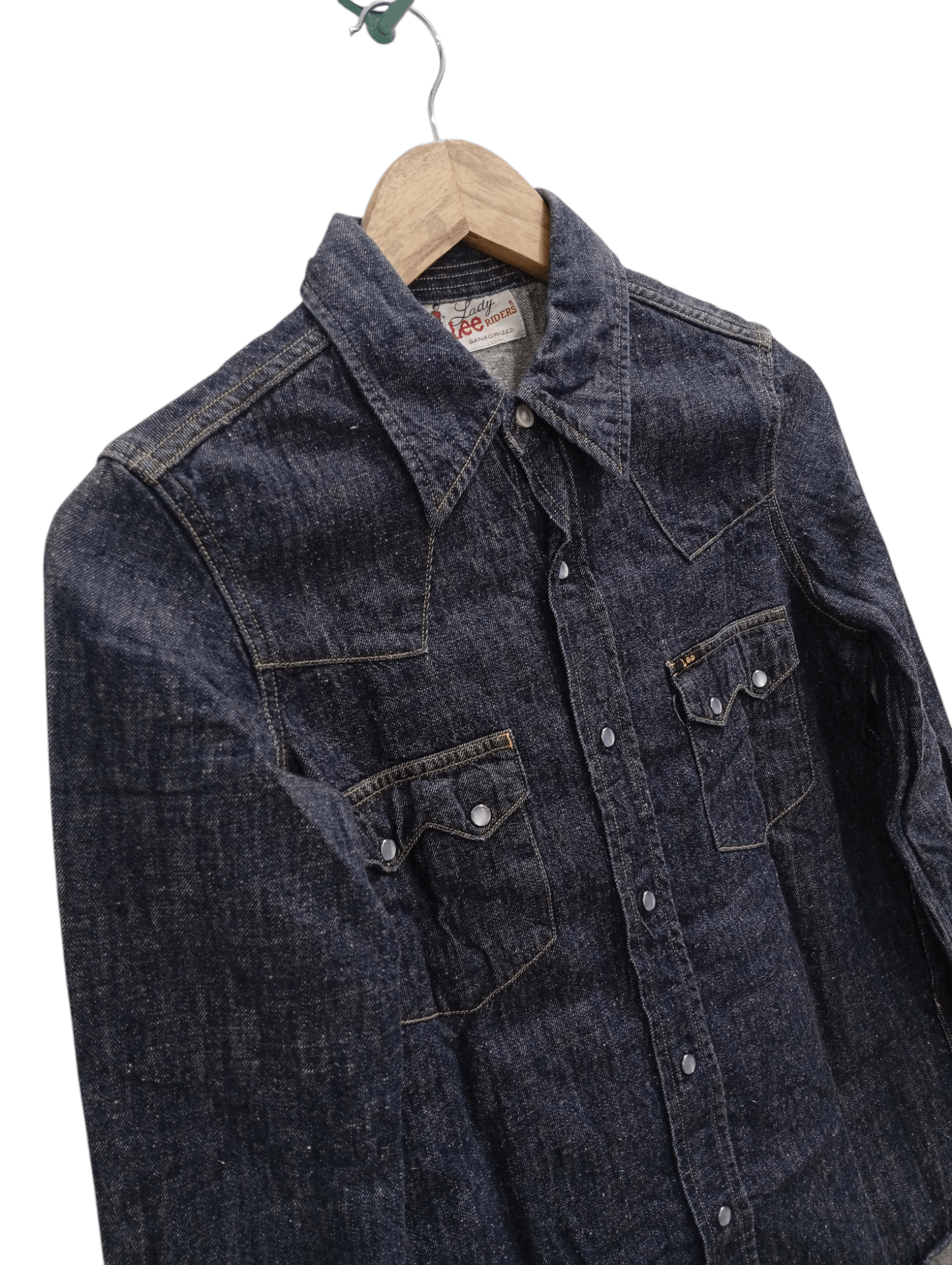 Lee × Vintage 🔥🔥Lee Riders Lady Denim Shirt Size M / US 6-8 / IT 42-44 - 4 Thumbnail