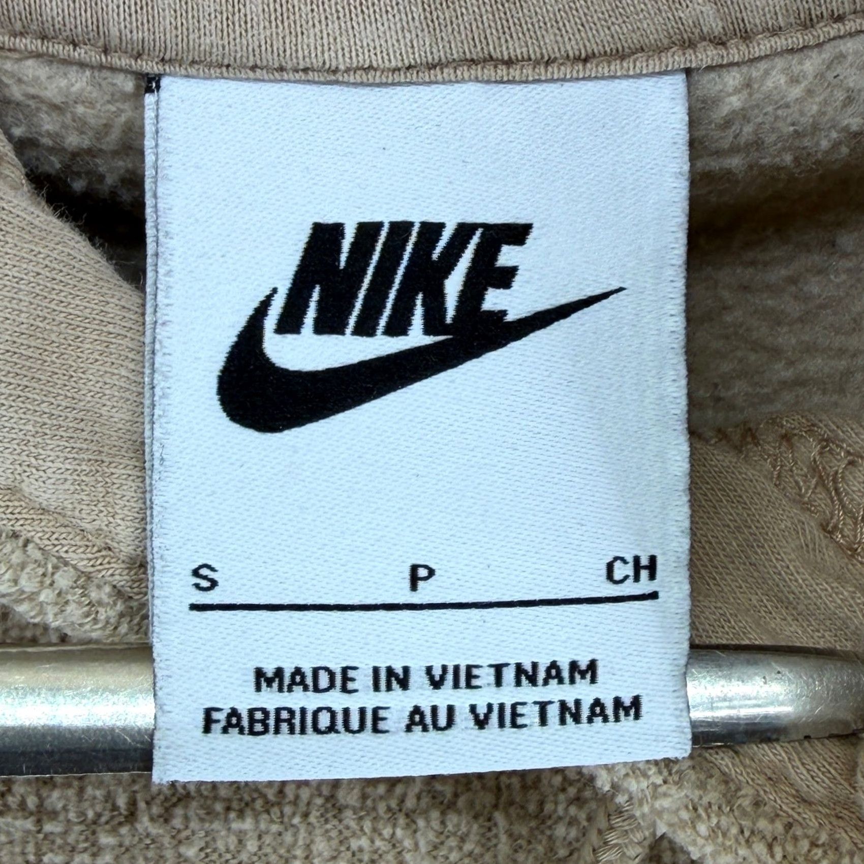 Nike Nike Essentials Hoodie Womens S Oversized Fleece Pullover Tan Hemp DD5118-200 Chardonnay? Size S / US 4 / IT 40 - 4 Thumbnail