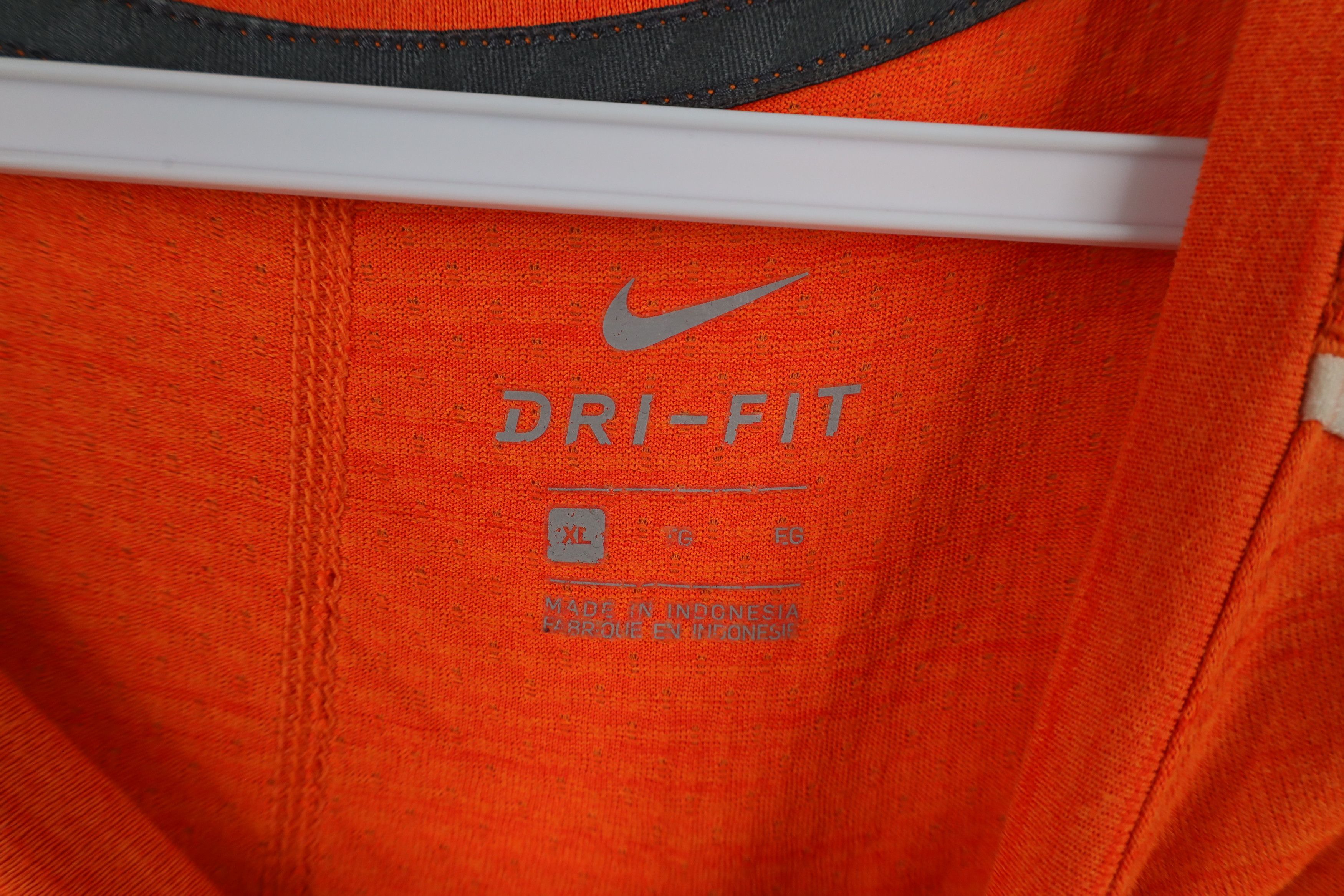 Nike × Vintage Nike Bowling Green State University Hockey T-Shirt Orange Size US XL / EU 56 / 4 - 7 Thumbnail