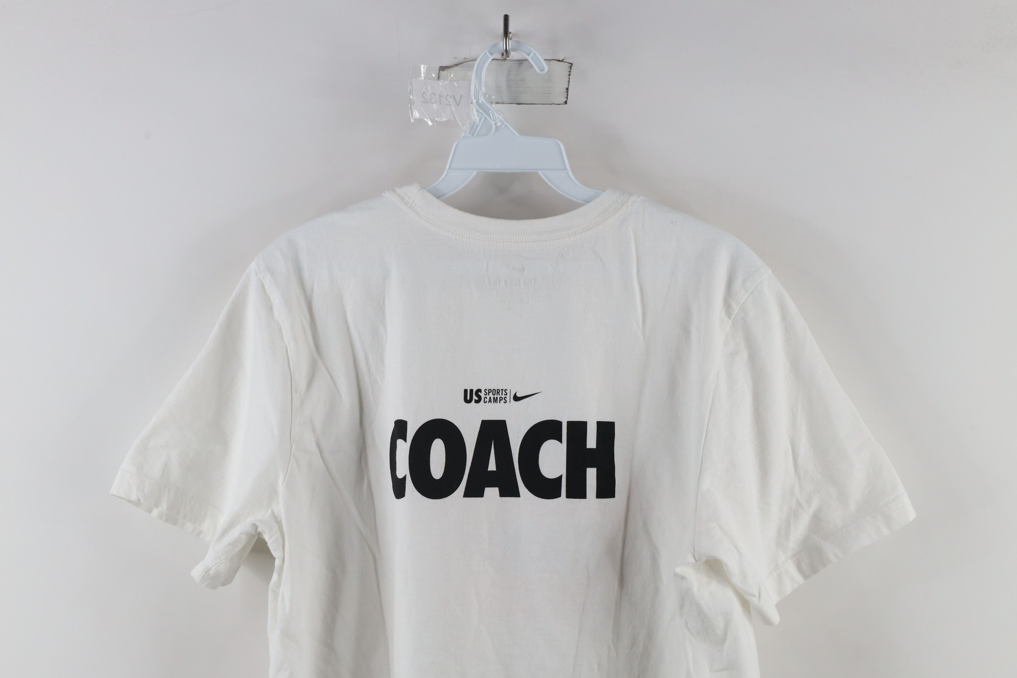 Nike × Vintage Nike Out Center Swoosh Lacrosse Camp Short Sleeve T-Shirt Size US M / EU 48-50 / 2 - 10 Thumbnail