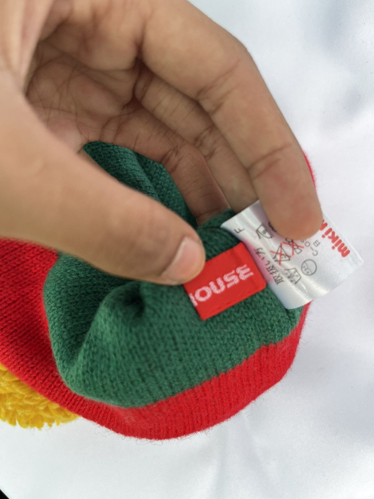Japanese Brand × Vintage Knitted Crochet Miki House Winter Baenie Hats Size ONE SIZE - 10 Thumbnail