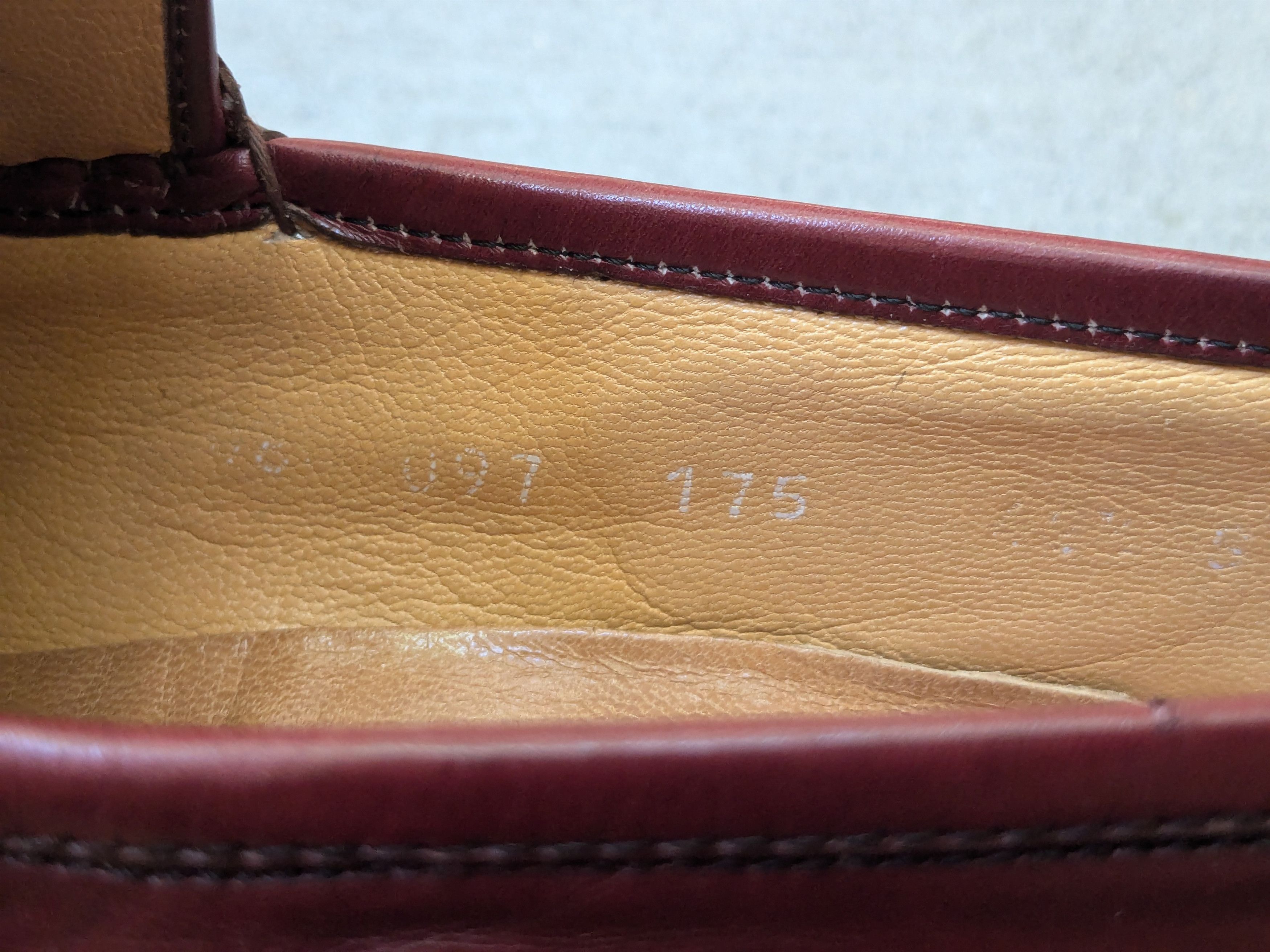 Vintage Gucci Horsebit Loafers Red 9 Red Snaffle Bit Gold