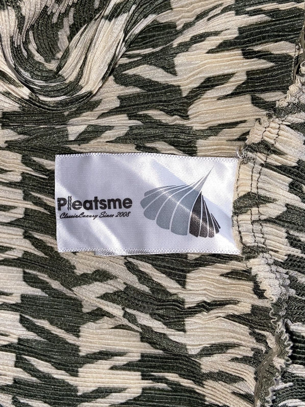 Designer × Japanese Brand PLEATSME Motive Pleats Blouse Size L / US 10 / IT 46 - 12 Thumbnail