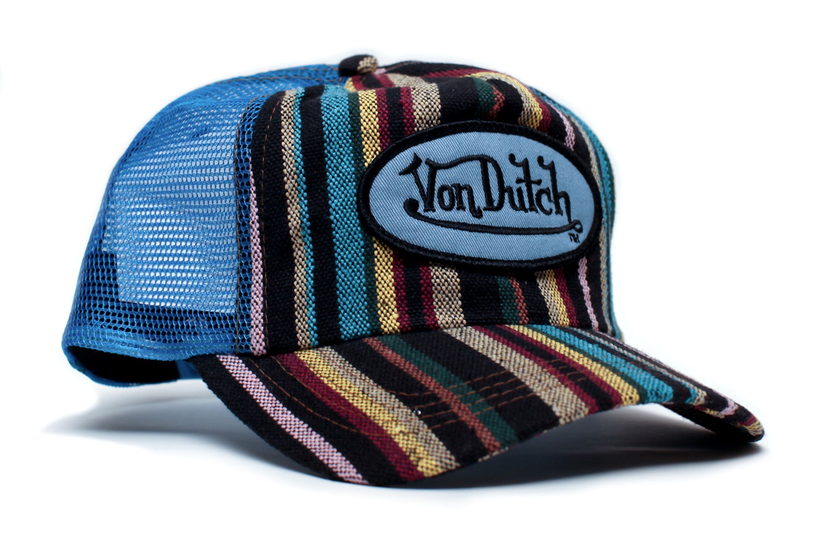Other Authentic Vintage Von Dutch Originals Rainbow Truckers Cap Size ONE SIZE - 1 Thumbnail