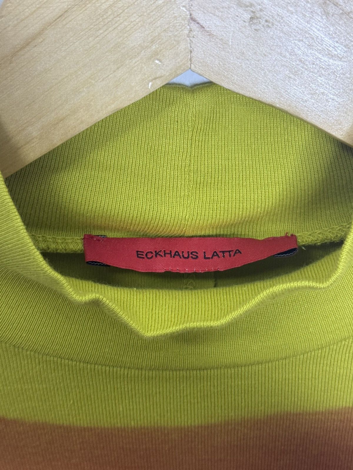 Eckhaus Latta ECKHAUS LATTA LAPPED BABY TURTLENECK Size S / US 4 / IT 40 - 4 Thumbnail