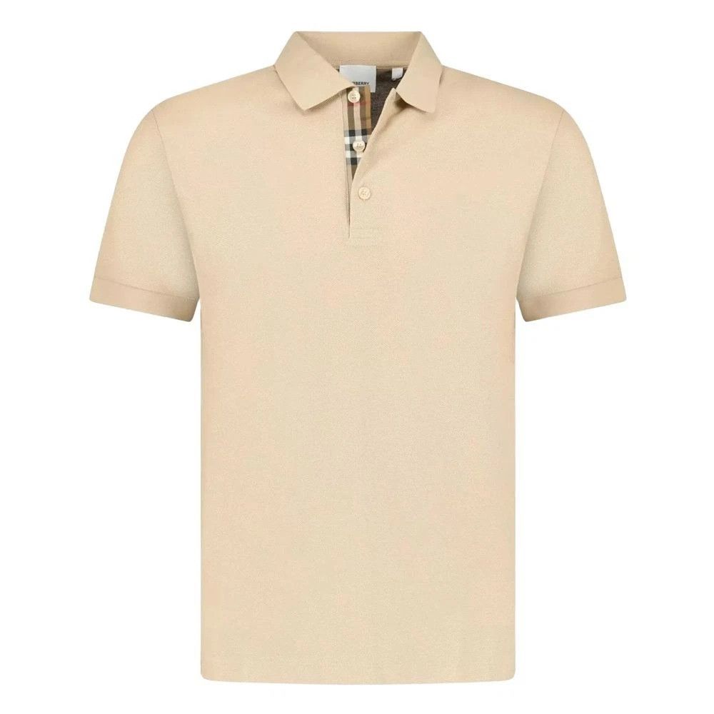 Burberry o1w1db10326 Polo Shirt in Beige Size XXL / US 16-18 / IT 52-54 - 1 Thumbnail