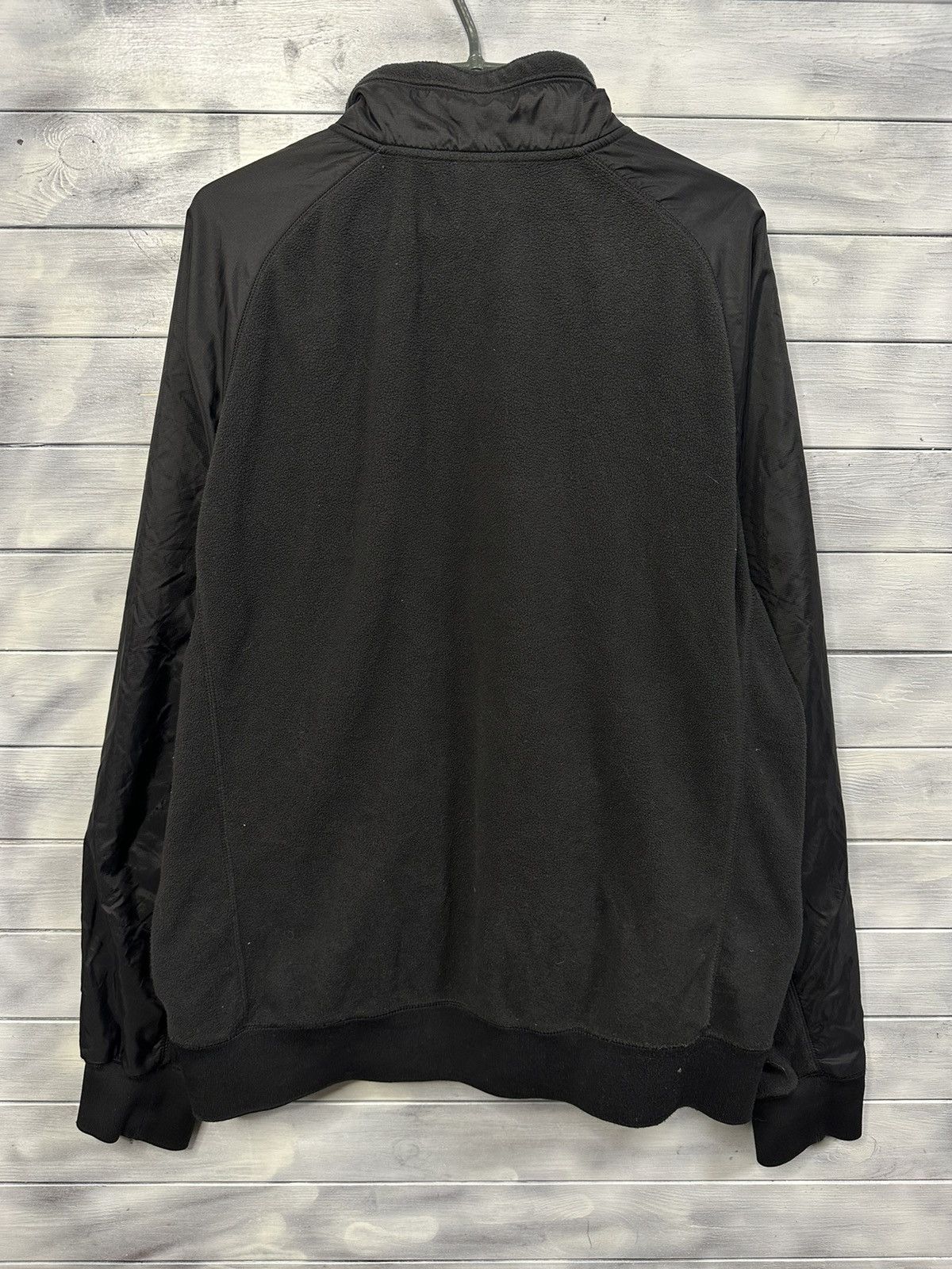 Nike Rare Vintage Jacket Fleece + Nylon Small Swoosh Drill Y2K Size US XL / EU 56 / 4 - 7 Thumbnail
