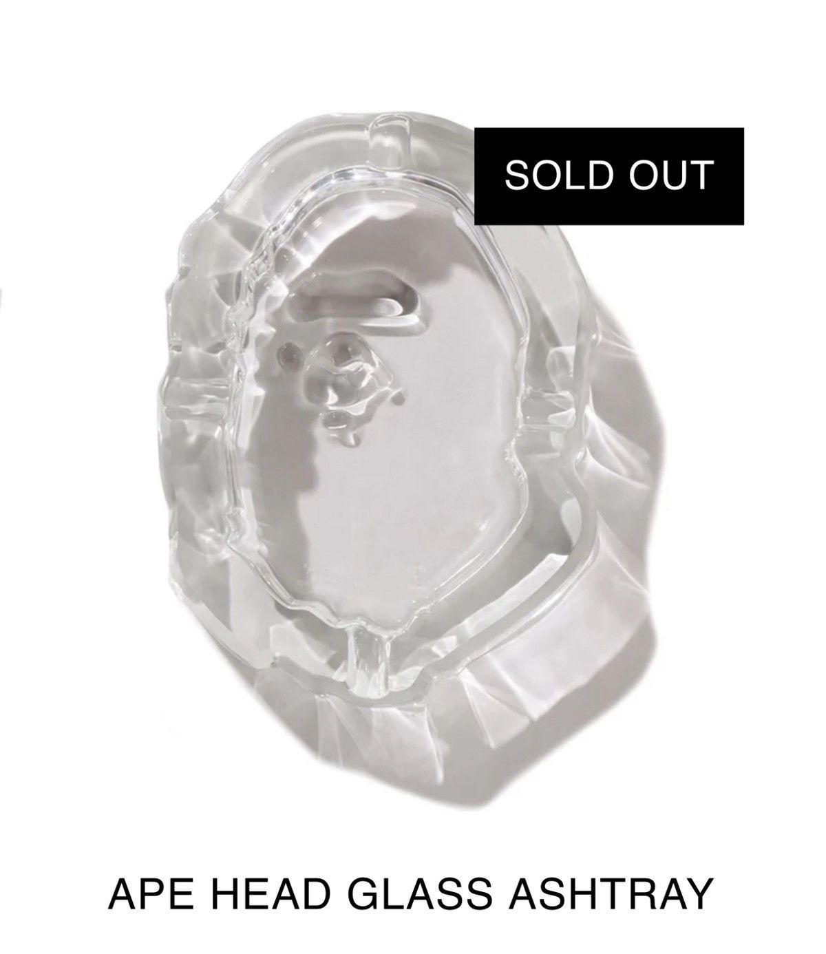 Bape Bape Crystal Ash Tray Size ONE SIZE - 1 Thumbnail