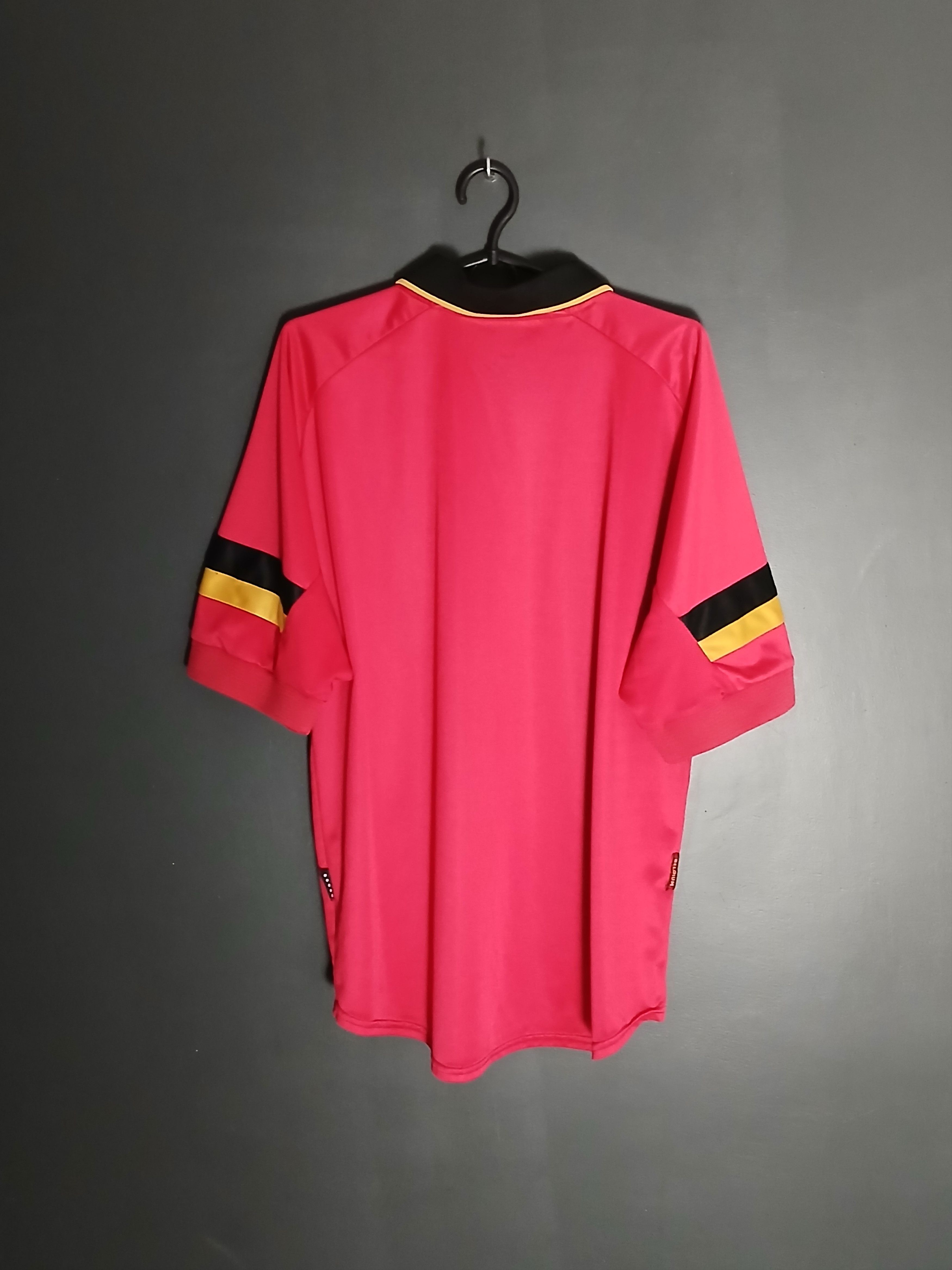 Nike × Vintage Belgium National Team 1998/2000 Home Football Jersey T-Shirt Size US L / EU 52-54 / 3 - 2 Thumbnail