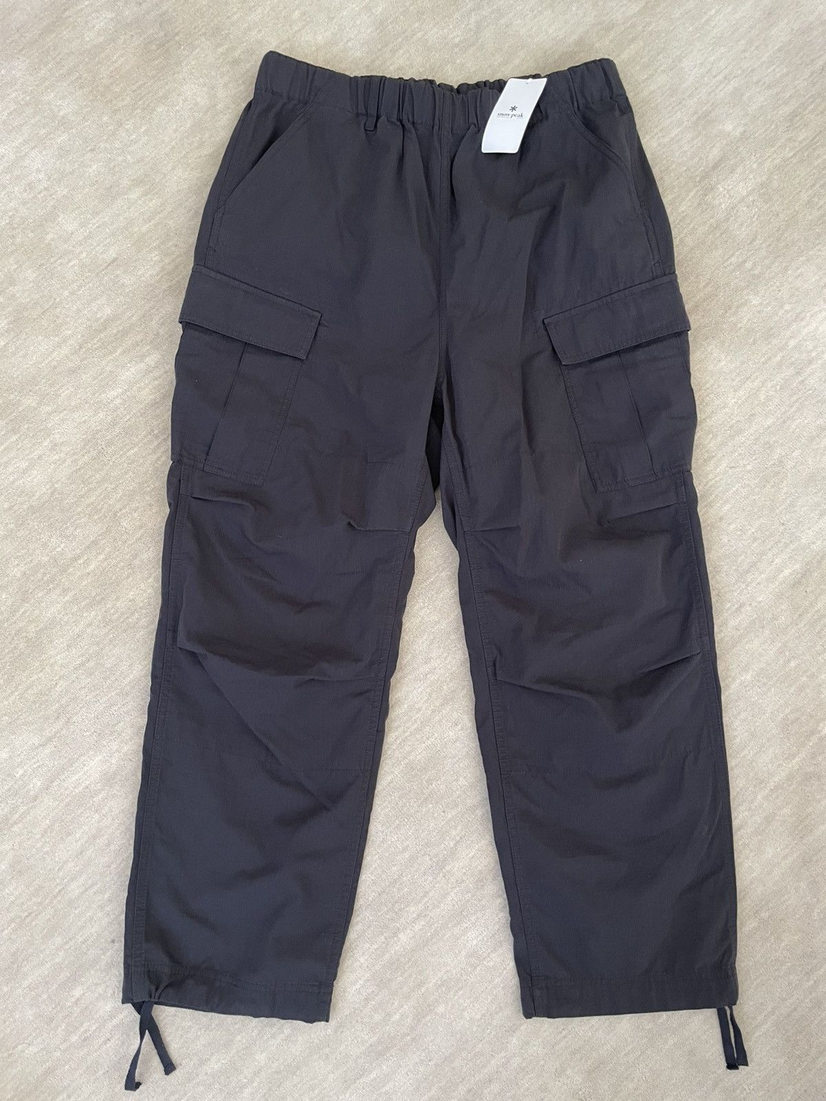 Snow Peak Snow Peak Takibi Light Ripstop Pants Black Large Size US 32 / EU 48 - 1 Thumbnail