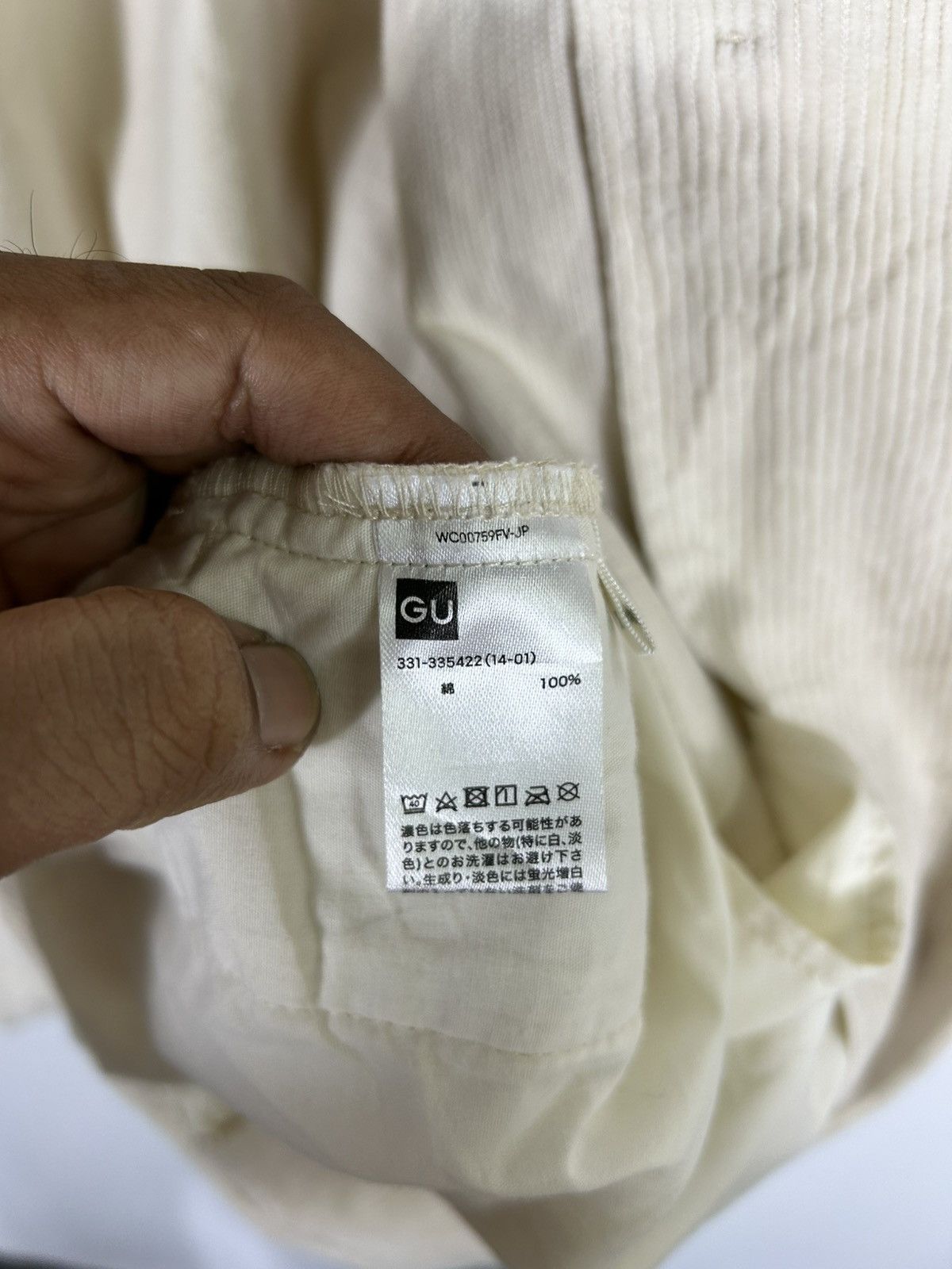 GU × Japanese Brand 🔥GU Corduroy Button Baggy Chore Shirt Jacket Size US M / EU 48-50 / 2 - 11 Thumbnail