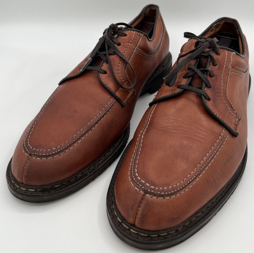 Allen Edmonds Allen Edmonds WILBERT Size 10.5 D Chili Brown Oxford Leather Size US 10.5 / EU 43-44 - 1 Thumbnail