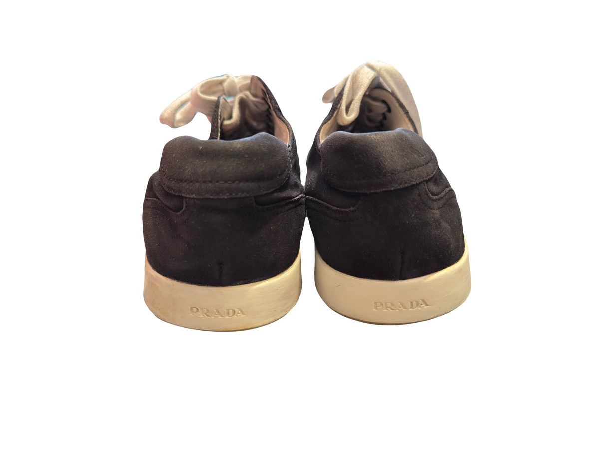 Prada Prada Men's Blue Leather Sneaker 4E2552 Size US 7.5 / EU 40-41 - 3 Thumbnail