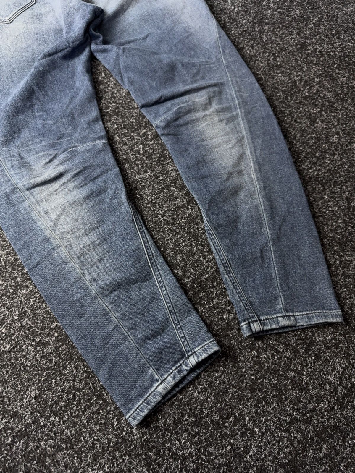 Diesel Designer Luxury Diesel Fayza-Ne Distressed Retro Jeans Y2K Size 25" / US 0 / IT 36 - 13 Thumbnail