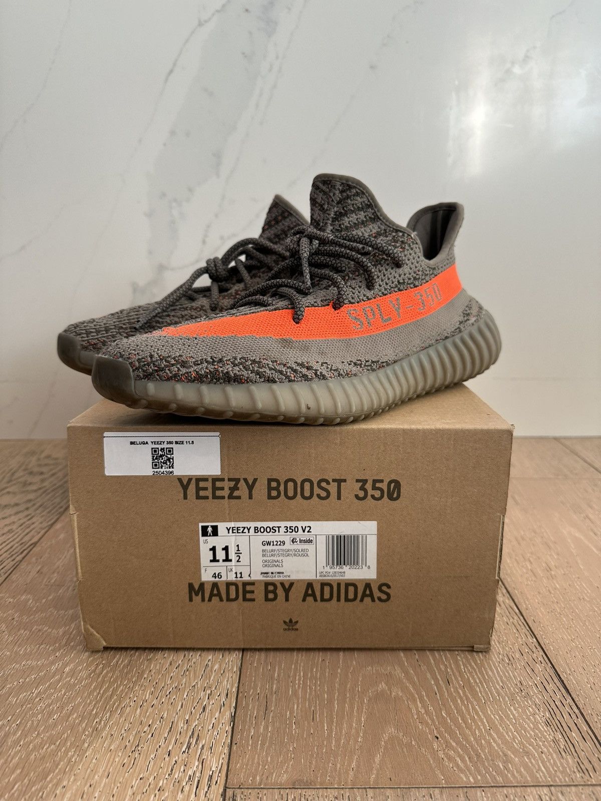 Yeezy adidas Yeezy Boost 350 V2 Beluga Reflective Size US 11.5 / EU 44-45 - 1 Thumbnail