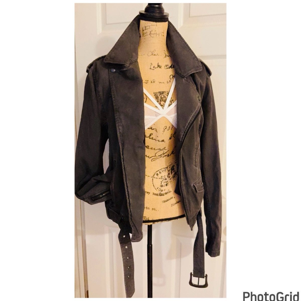 Denim & Supply Ralph Lauren Ralph Lauren Denim & Supply Flag Moto Jacket RARE Size L / US 10 / IT 46 - 2 Thumbnail