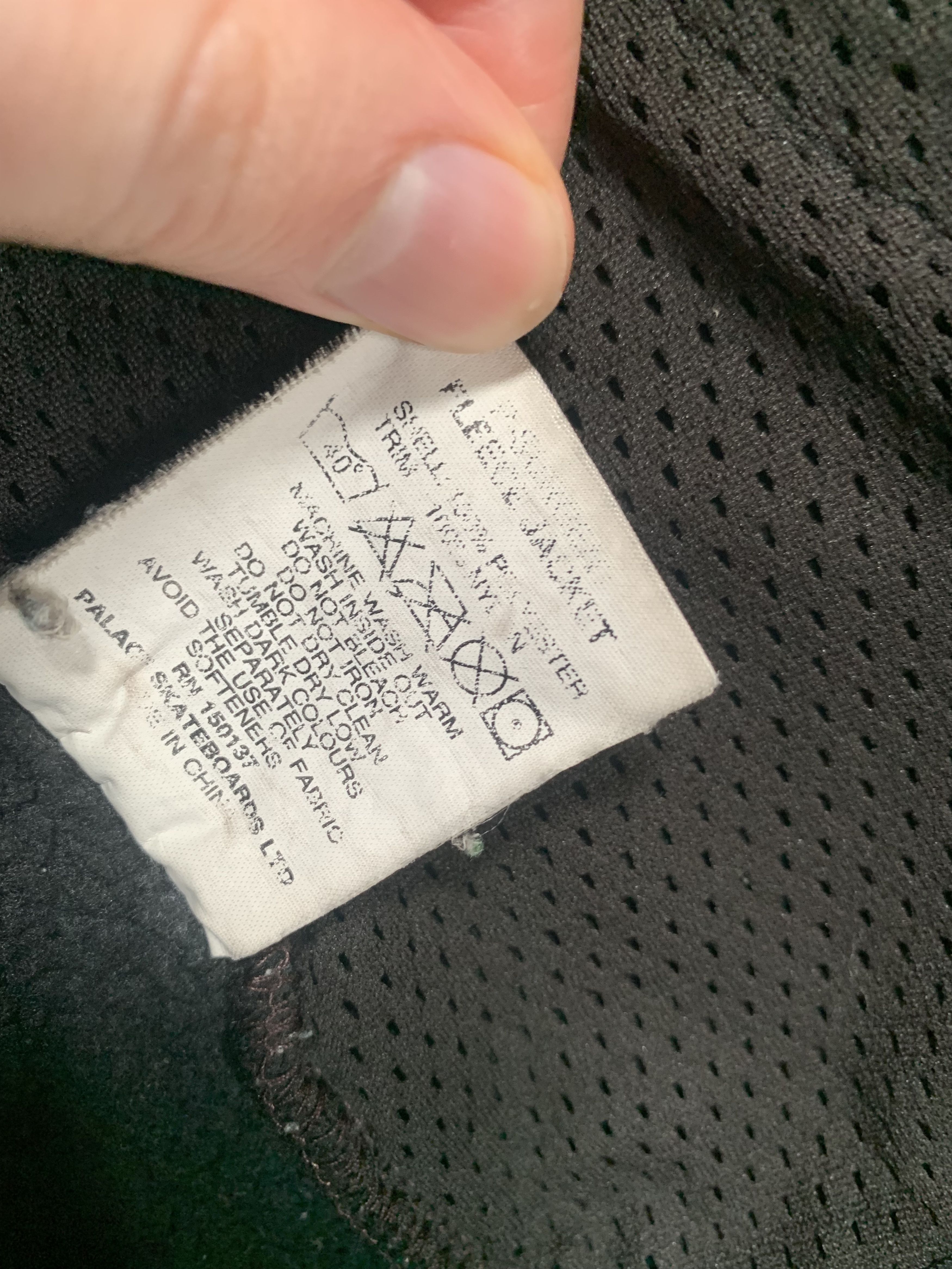 Palace Palace P-Surgent Fleece Jacket Black DPM Size US S / EU 44-46 / 1 - 5 Thumbnail