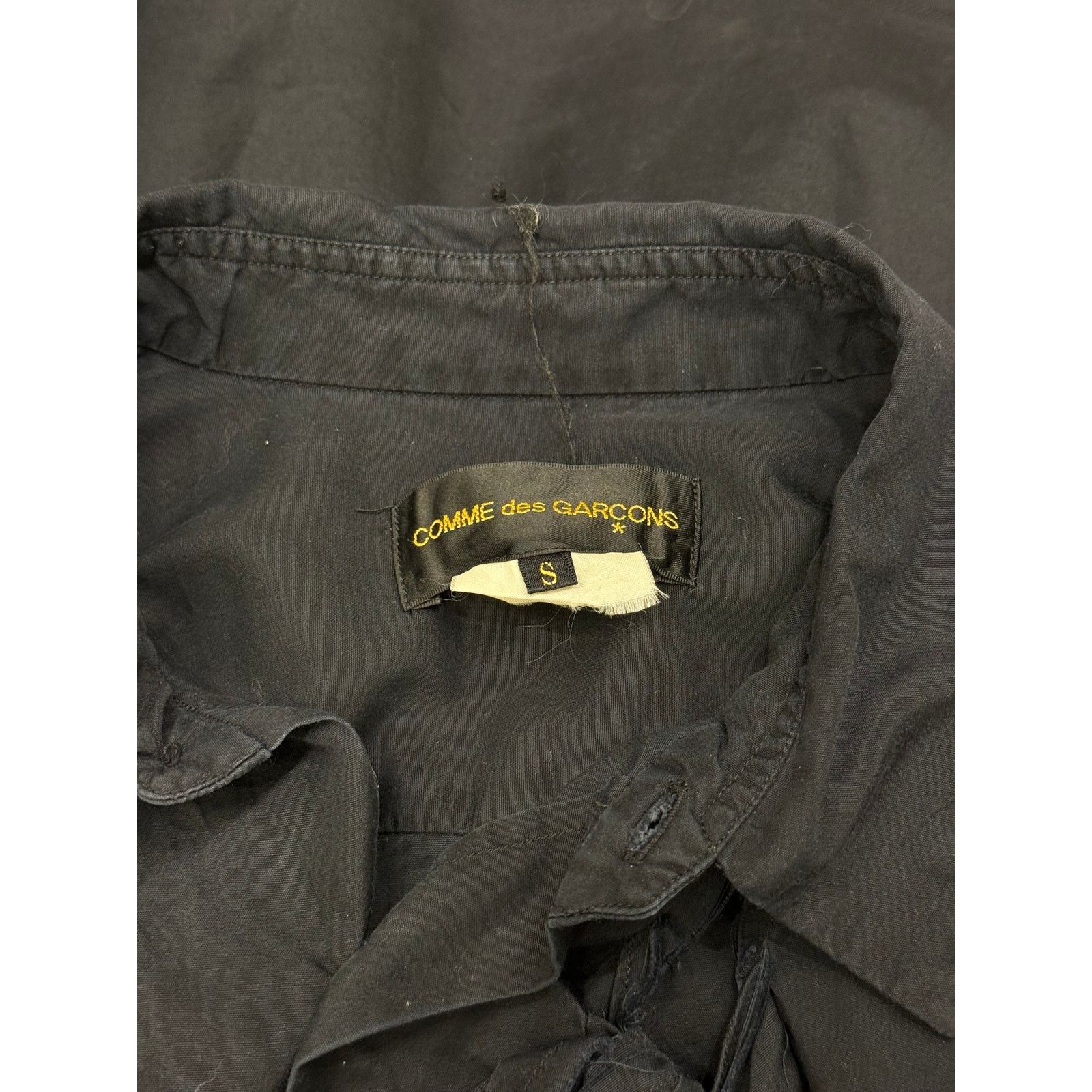Comme des Garcons S/S2002 Comme des Garçons three bows slits shirt Size S / US 4 / IT 40 - 8 Thumbnail