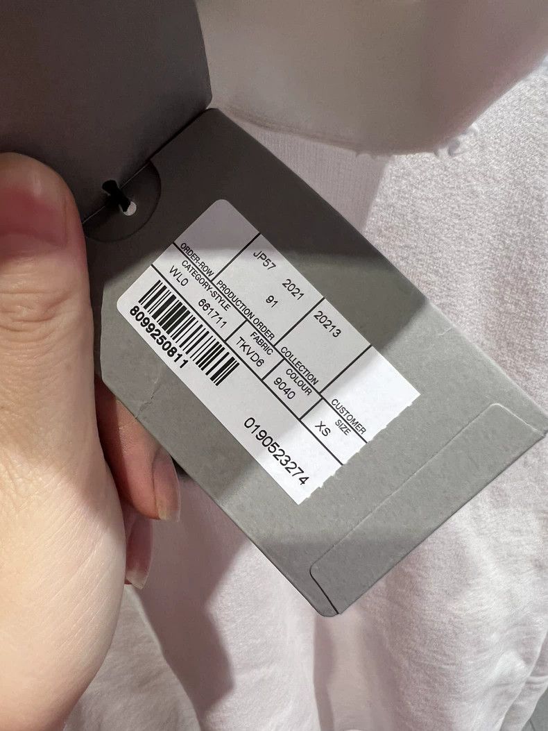 Balenciaga Balenciaga White Fuzzy Letter Hoodie Size US XS / EU 42 / 0 - 3 Thumbnail