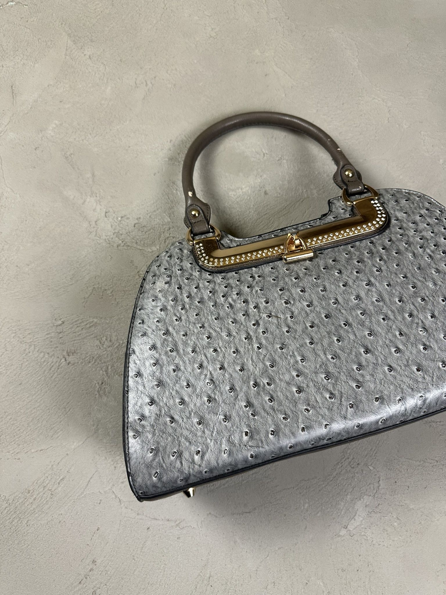 Japanese Brand Vintage Y2k Silver Shiney Handbag 2000s Size ONE SIZE - 2 Thumbnail