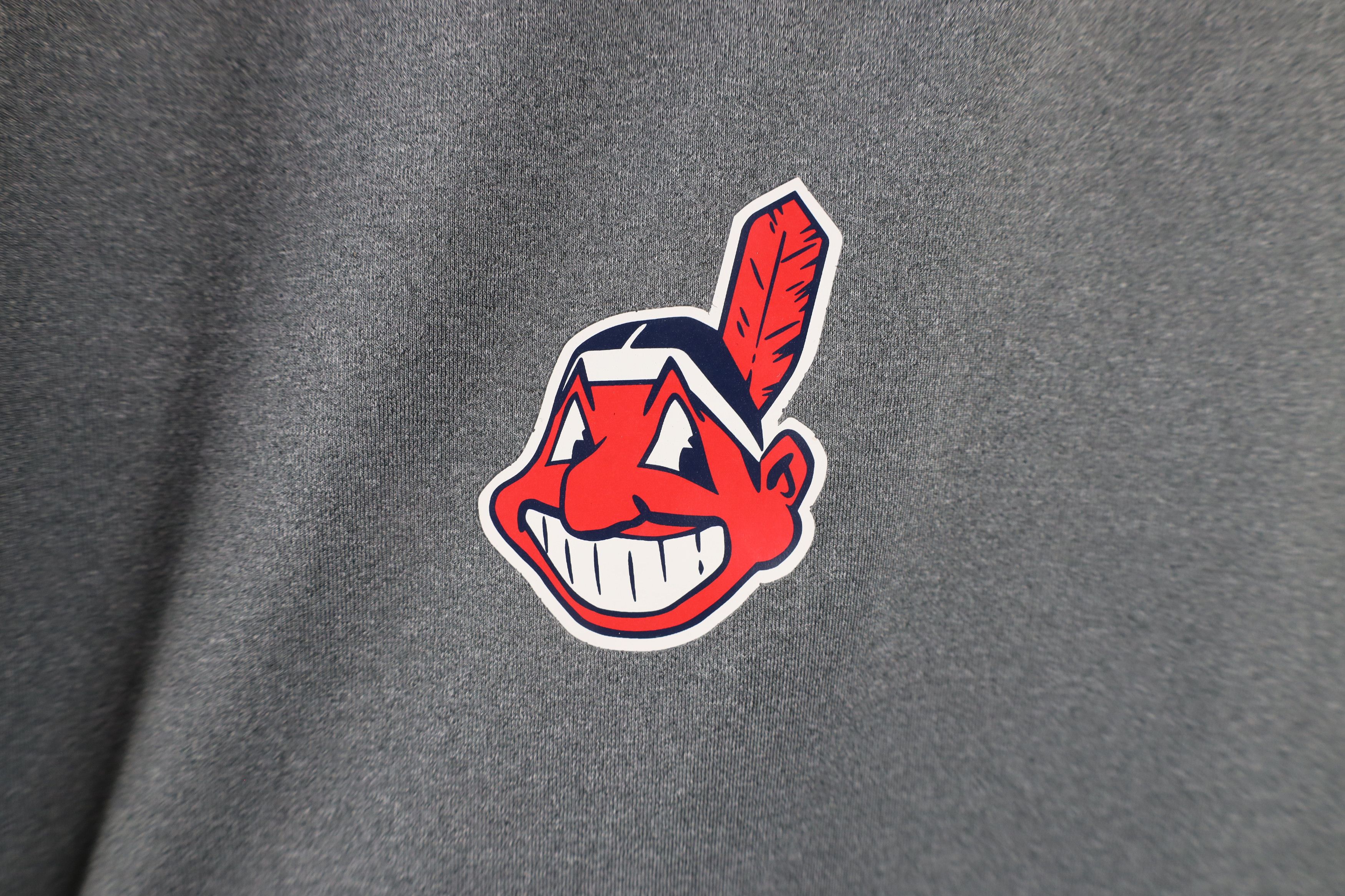 Nike × Vintage Vintage Nike Pro Indians Baseball Compression T-Shirt Size US XL / EU 56 / 4 - 5 Thumbnail