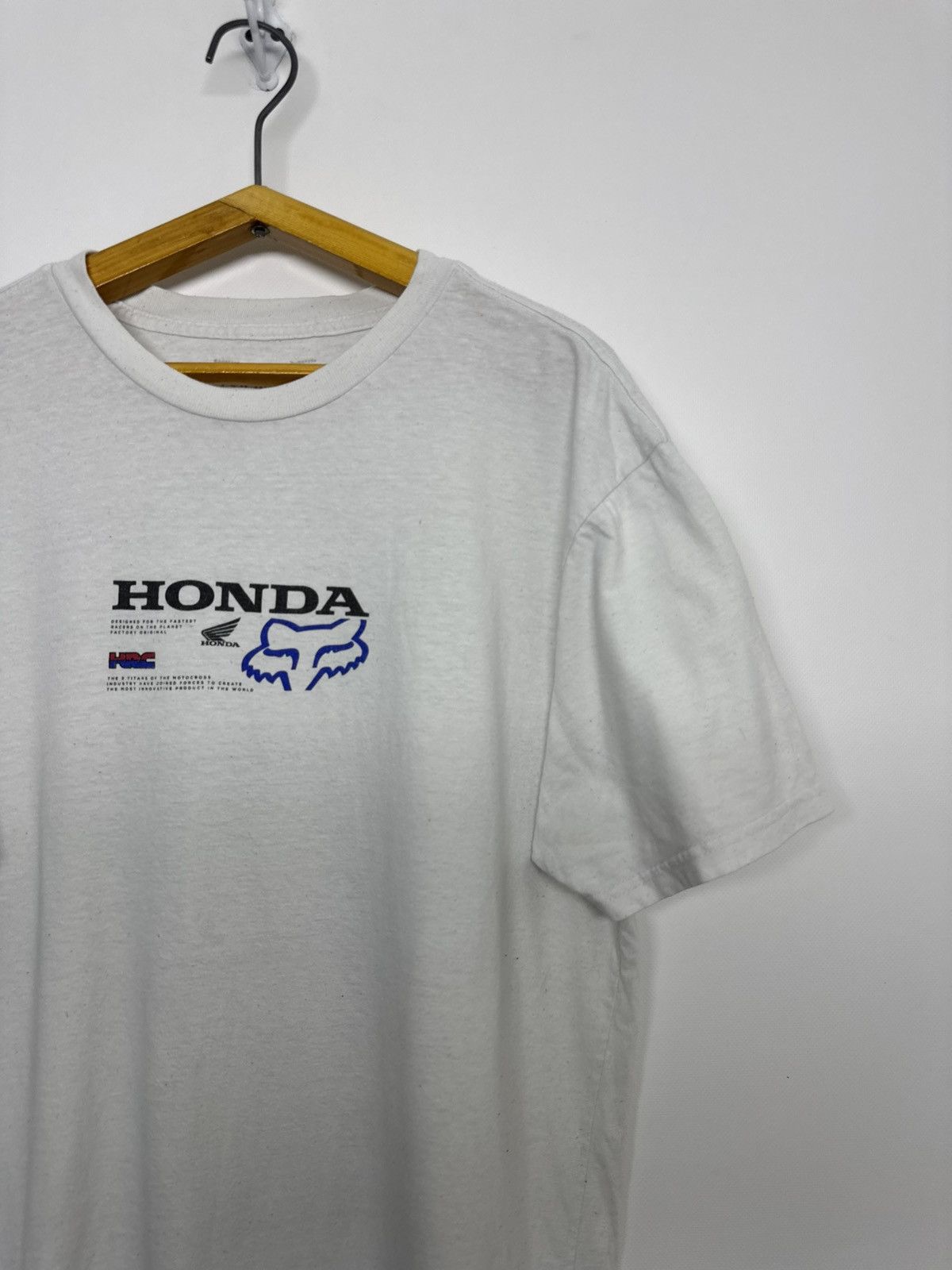 Fox Racing Vintage Y2k Honda Racing Fox T-Shirt 00’s Size US M / EU 48-50 / 2 - 7 Thumbnail