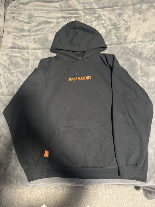 Anti social social club x undefeated paranoid hoodie online