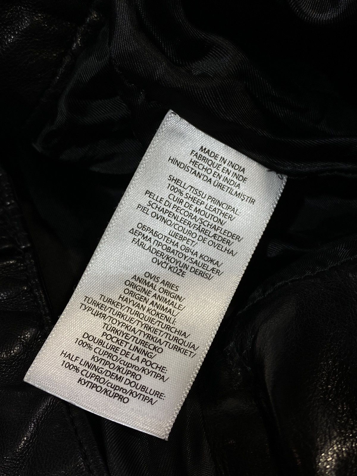 Polo Ralph Lauren Polo Ralph Lauren Women’s Leather Biker Pants Avant Garde Size 34" / US 12 / IT 48 - 22 Thumbnail
