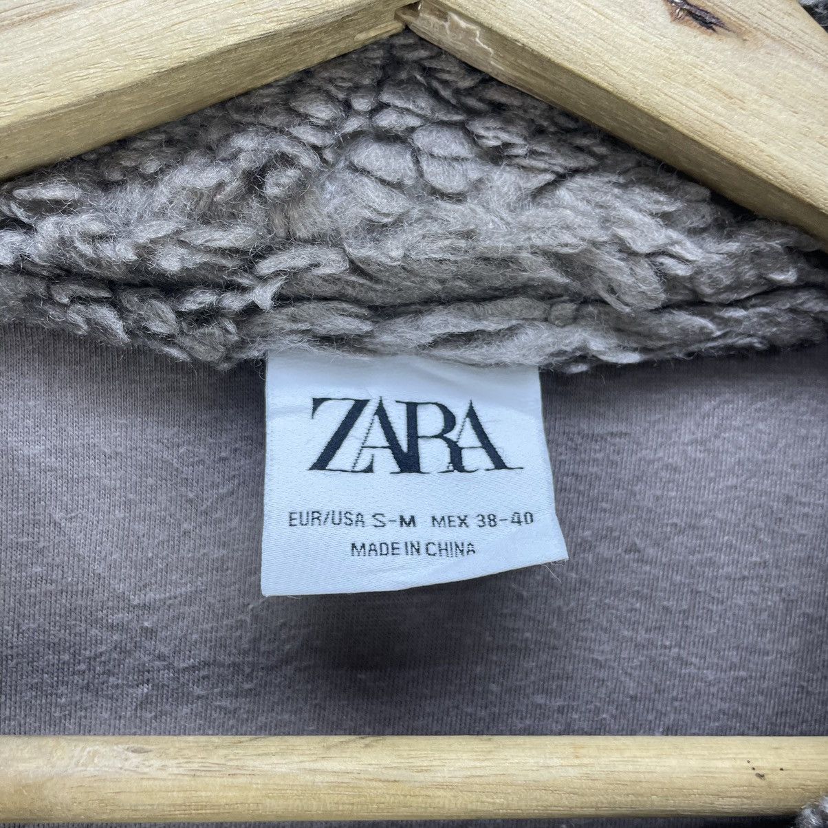 Aran Isles Knitwear × Zara Rare Zara For Men Deep Pile Jacket Size US M / EU 48-50 / 2 - 8 Thumbnail
