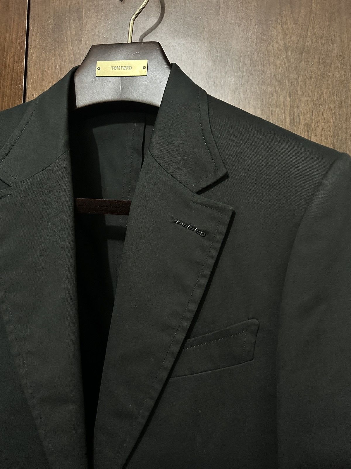 Tom Ford NEW $6k Tom Ford cotton cashmere blazer EU48R Size 48R - 2 Thumbnail
