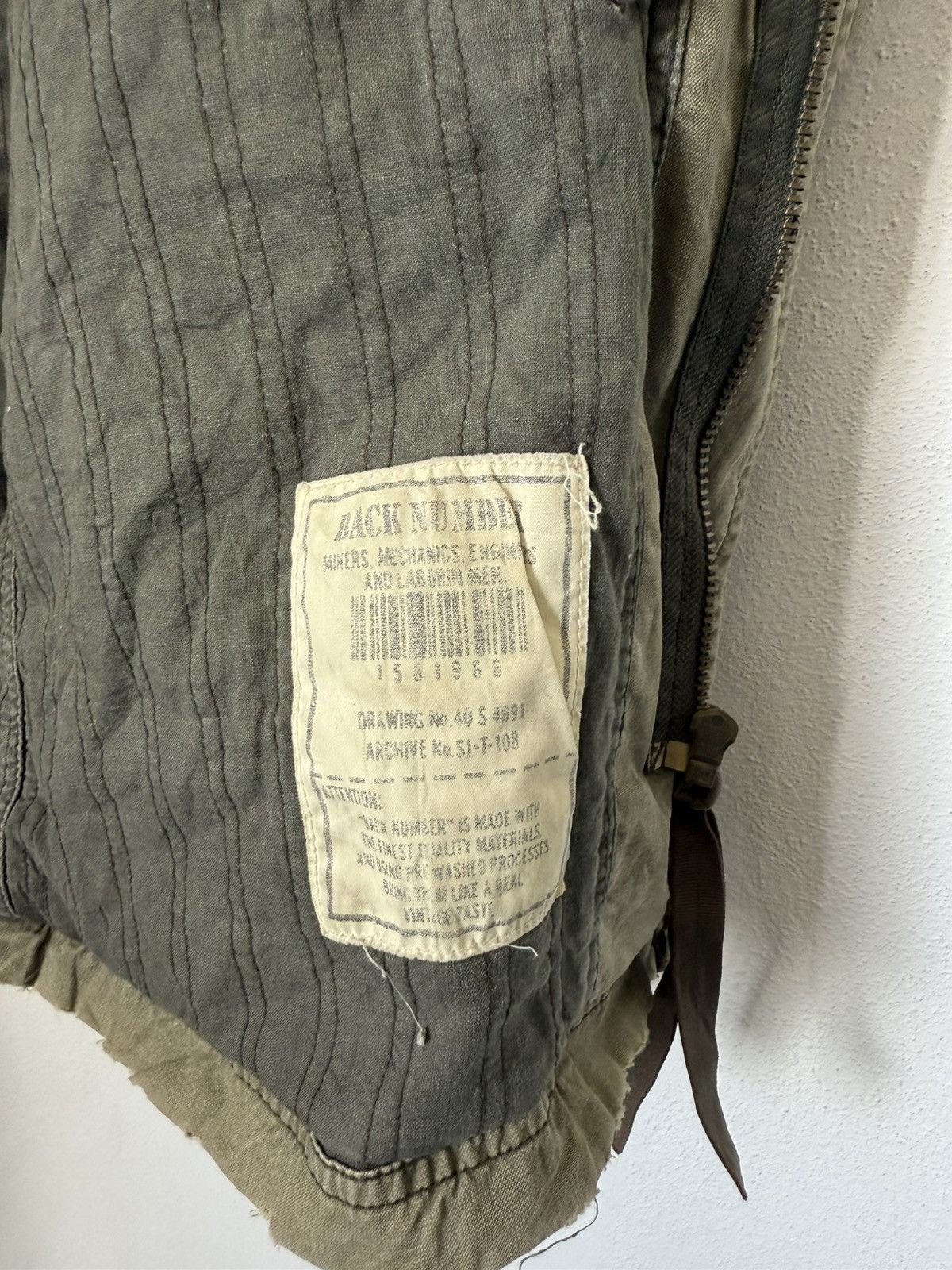 Diesel Back Number Miners Mechanic Engines Military Style Size US M / EU 48-50 / 2 - 7 Thumbnail