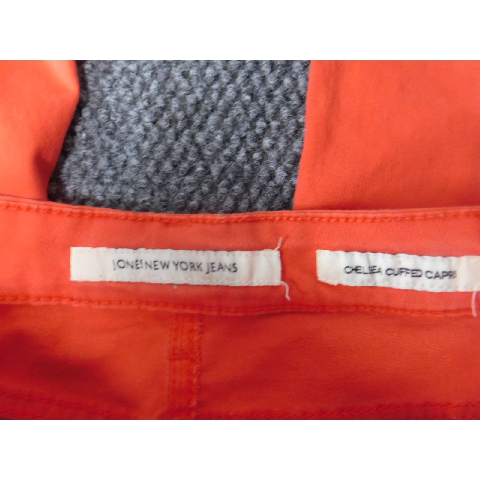 Jones New York Jones New York Jeans Womens Capri Pink 4 Denim Regular Cuffed Zipper 24 Inseam Capris Girls Mens Womens Size 27" / US 4 / IT 40 - 3 Thumbnail
