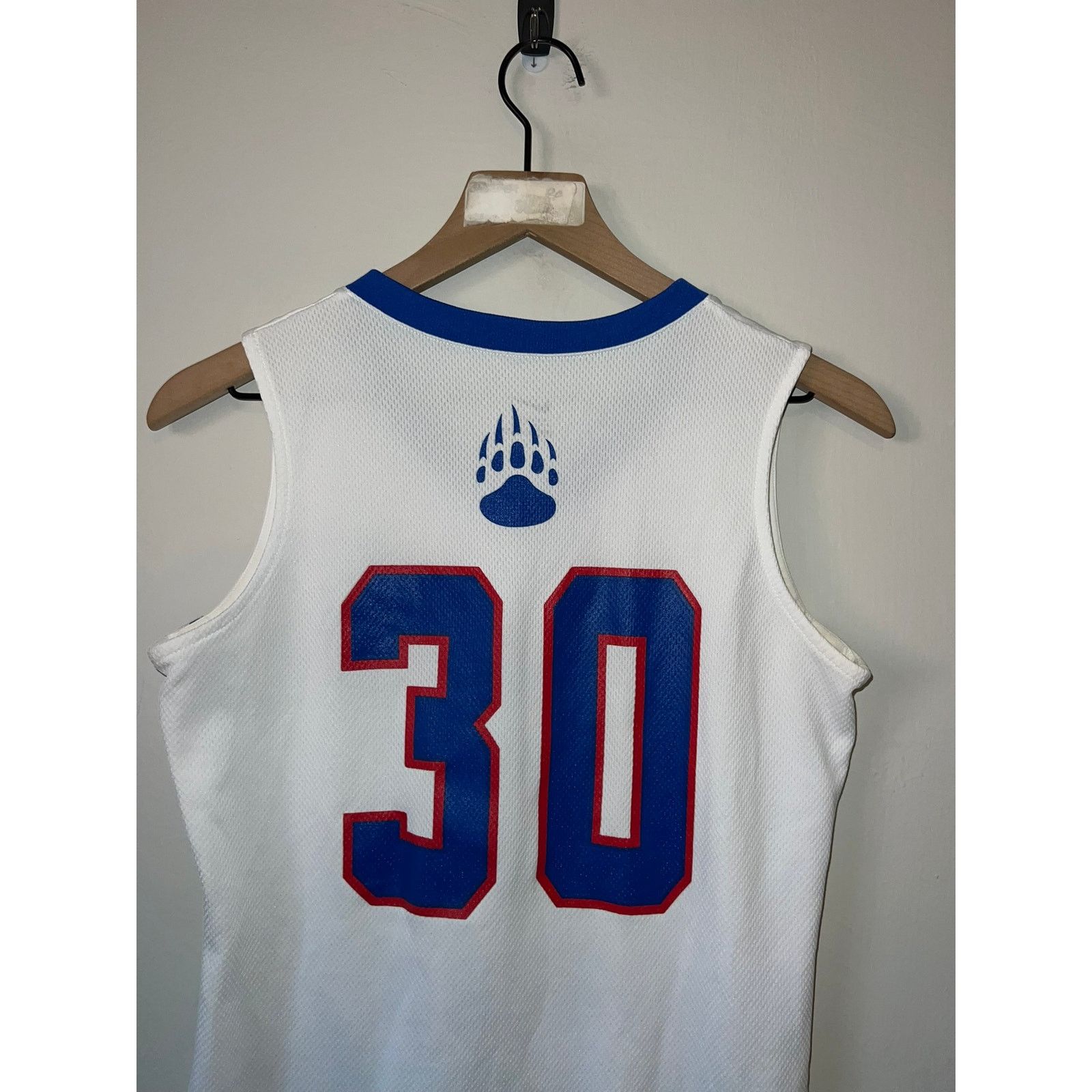Nike Cherry Creek Jersey Y2K Nike #30 White Basketball Jersey M Size US M / EU 48-50 / 2 - 8 Thumbnail