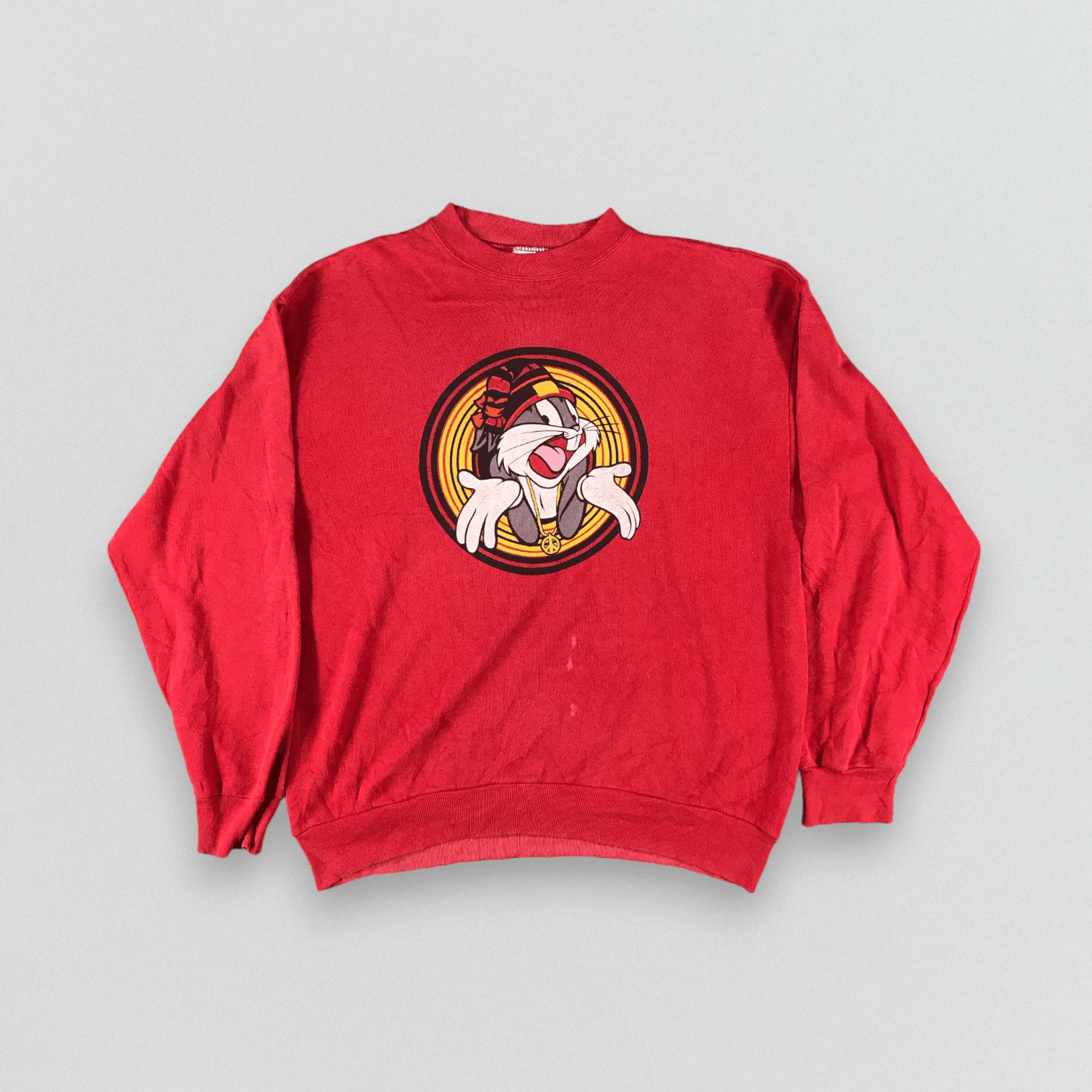 Vintage Vintage 90s Looney Tunes Bugs Bunny Crewneck Sweatshirt Grailed 