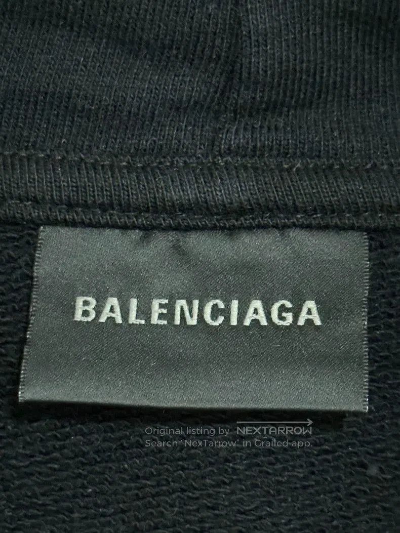 Balenciaga Balenciaga Graffiti Print Hoodie Black. Size US S / EU 44-46 / 1 - 3 Thumbnail