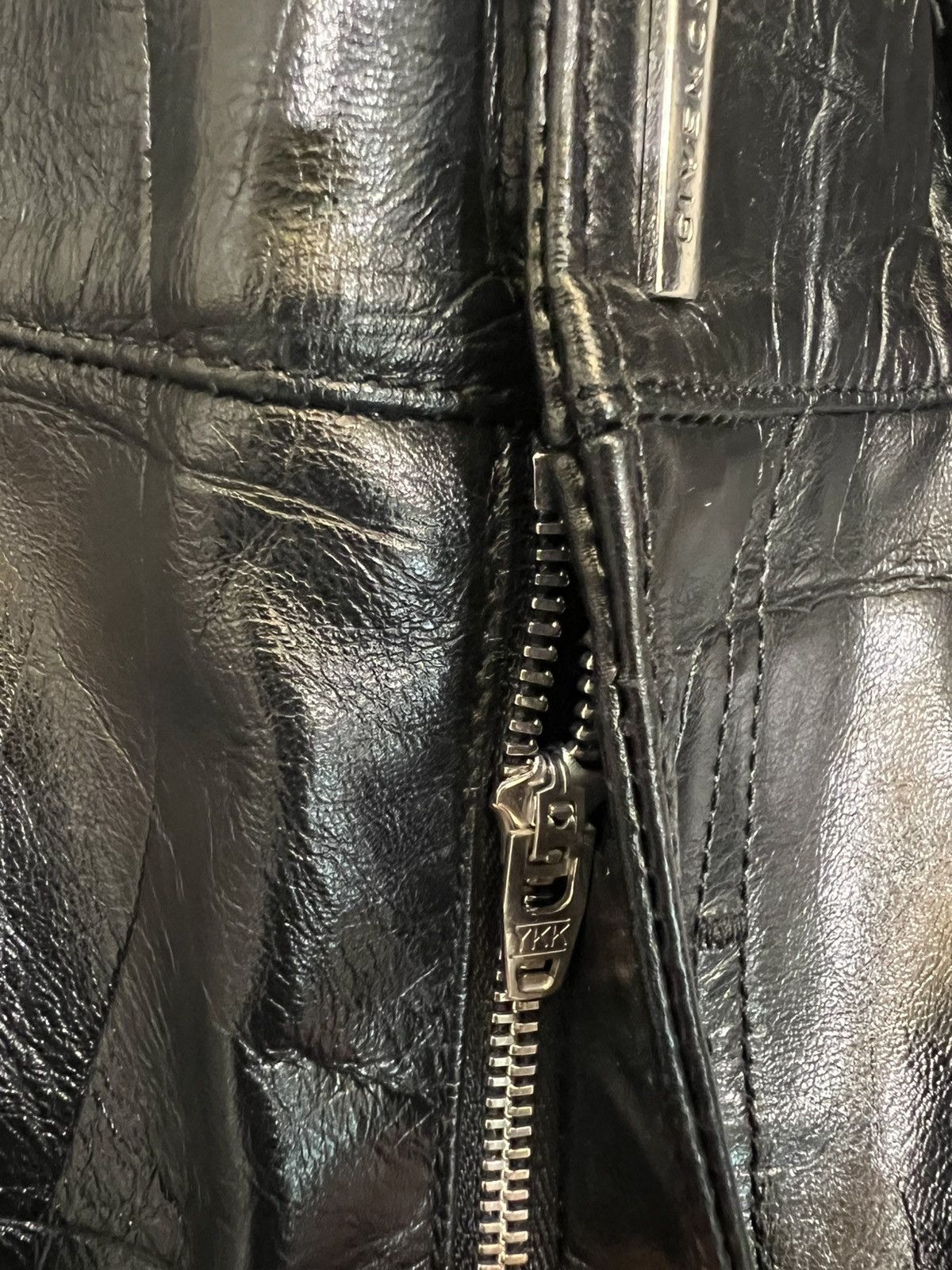 Givenchy Givenchy Croc Embossed Leather Pants Size US 32 / EU 48 - 7 Thumbnail