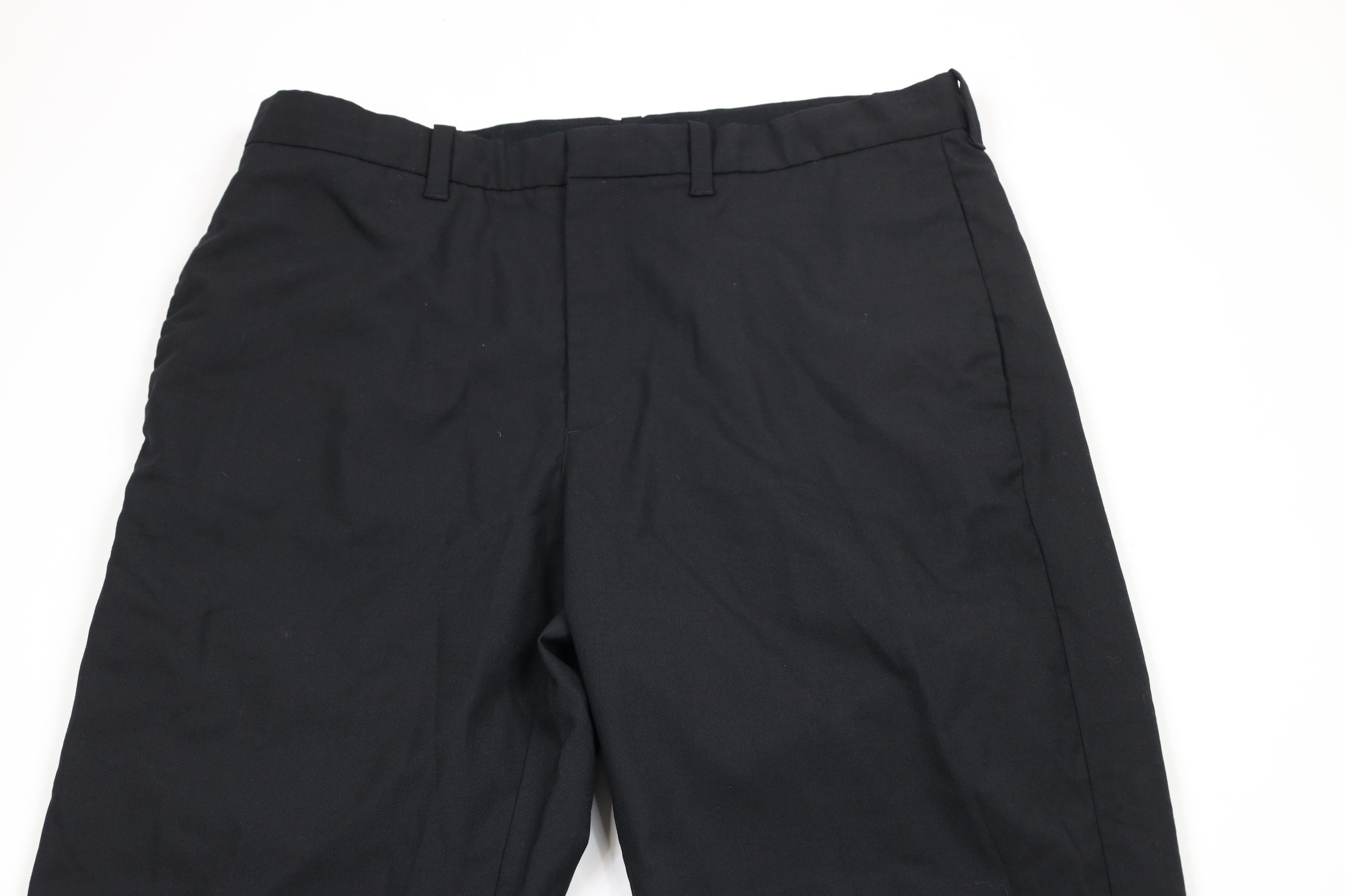 Gap × Vintage Vintage Y2K Gap Wool Stretch Wide Leg Chino Pants Black Size US 36 / EU 52 - 2 Thumbnail