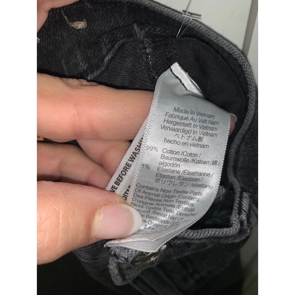 Madewell Madewell Women's Black The Perfect Vintage Jeans Size 24 Size 24" / US 00 / IT 34 - 3 Thumbnail