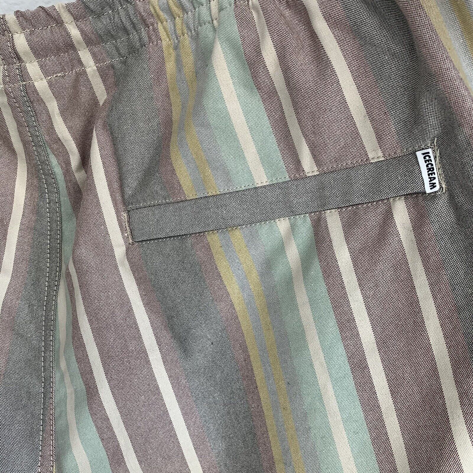 Icecream Billionaire Boys Ice Cream Morris Short Stripe 491-3101 XL Size US 36 / EU 52 - 3 Thumbnail