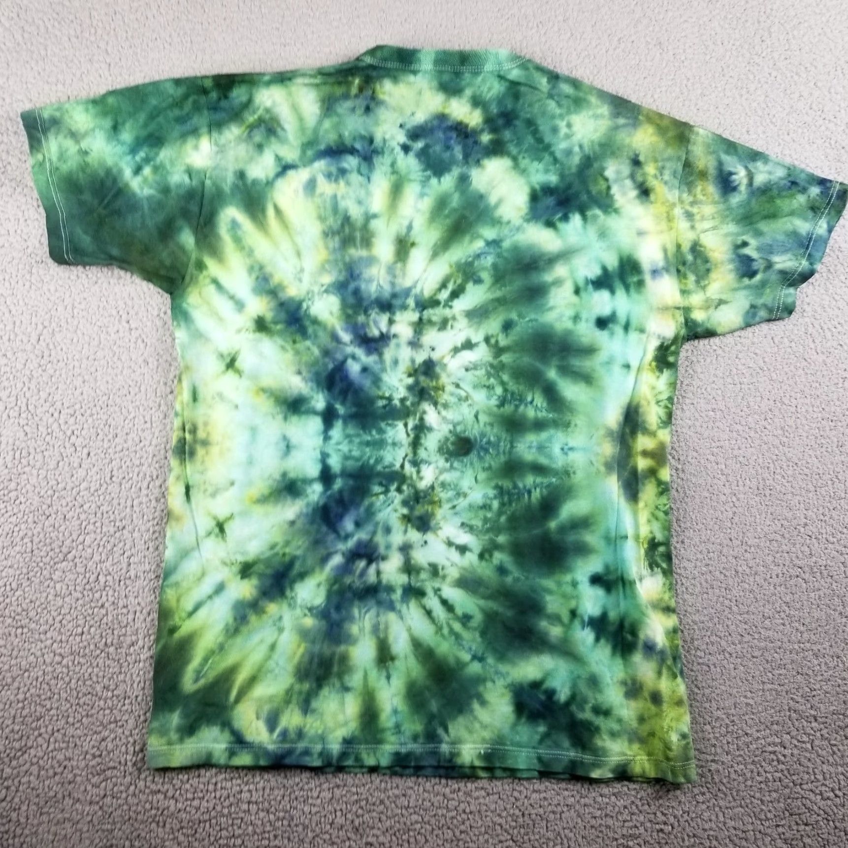 Russell Athletic VTG Russell Athletic T-Shirt Adult Large Crew Neck Short Sleeve Green Cotton 90s Concert Logo Mens Size US L / EU 52-54 / 3 - 7 Thumbnail