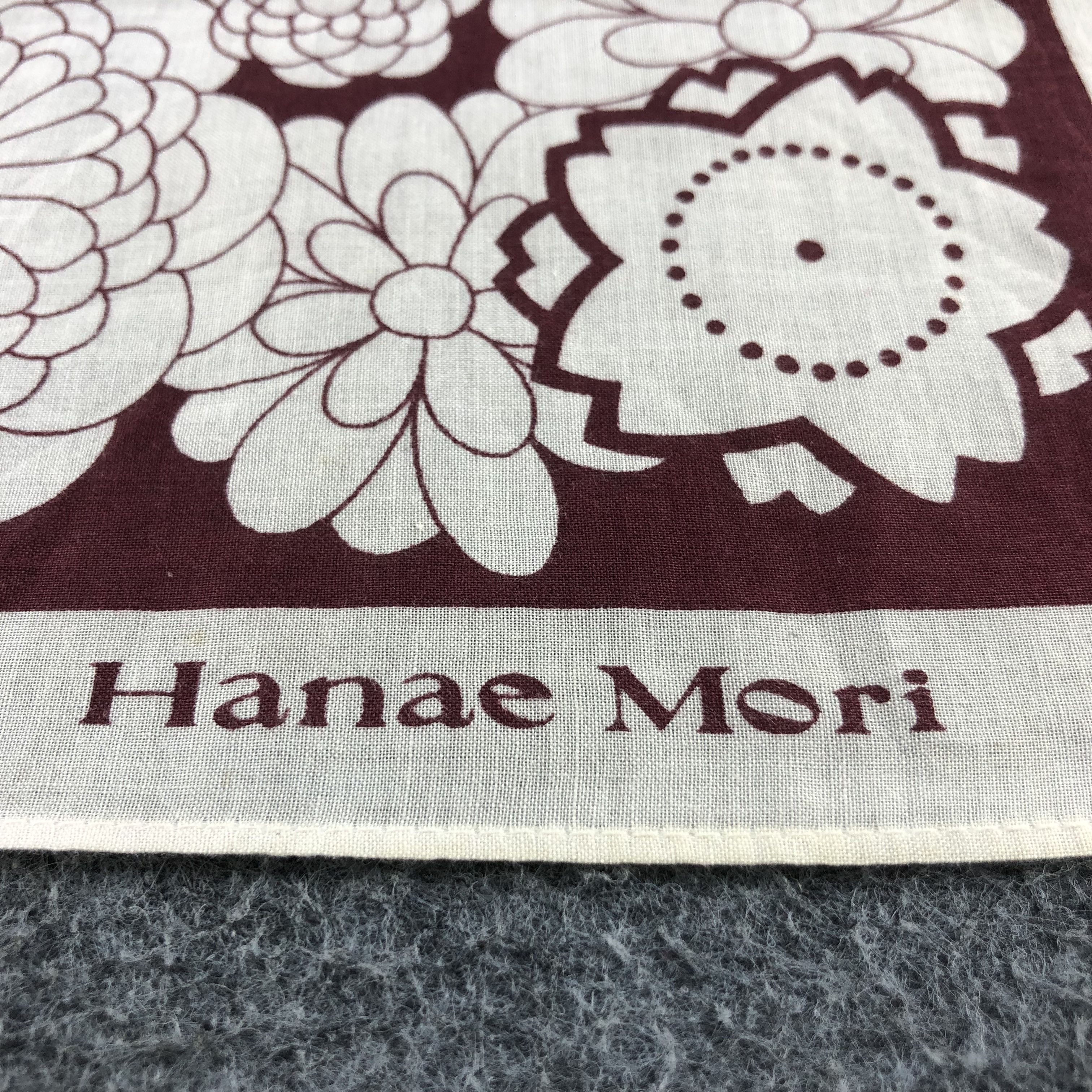Hanae Mori Hanae Mori Handkerchief Neckerchief Bandana H1393 Size ONE SIZE - 2 Thumbnail