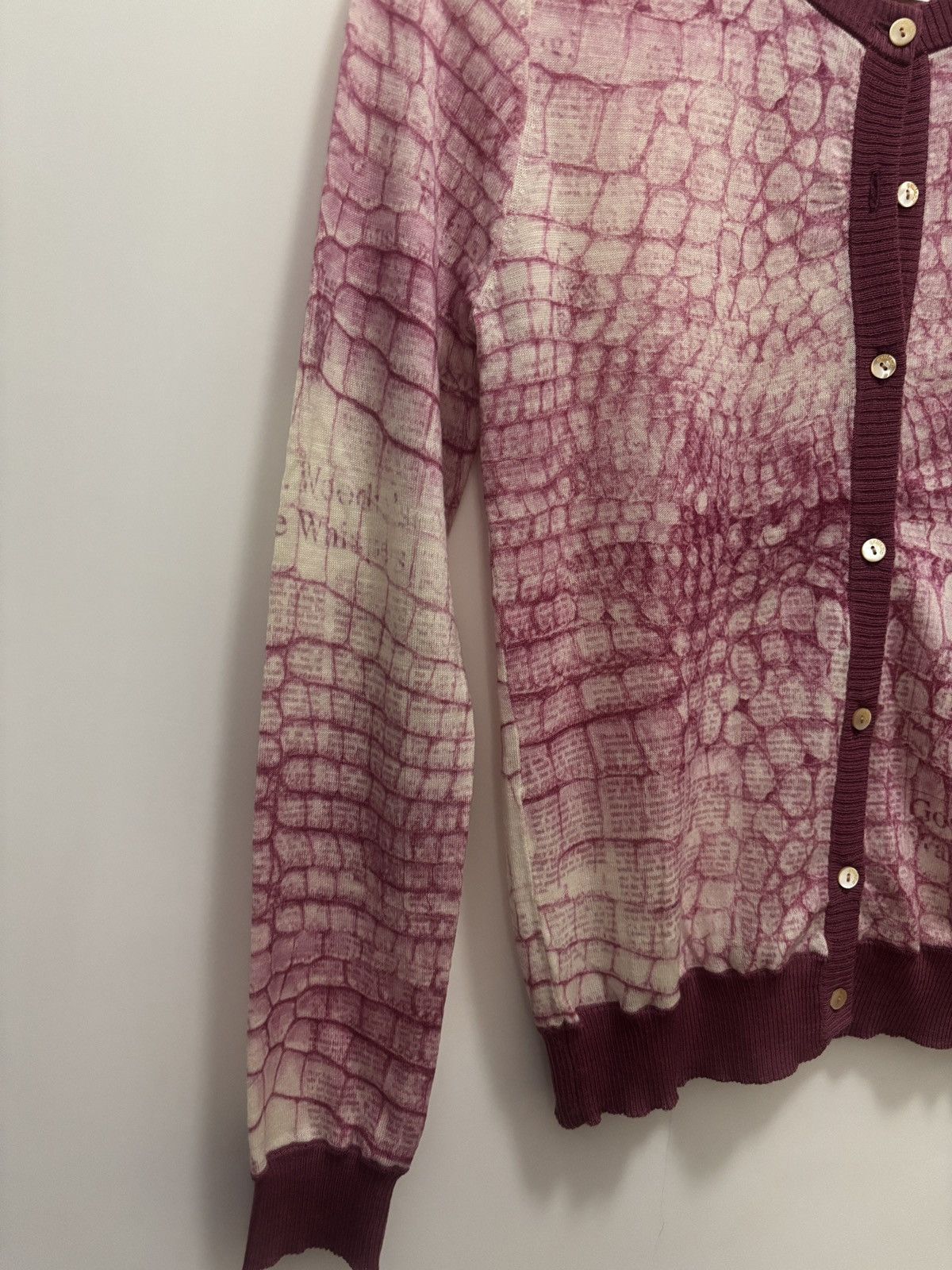 John Galliano Galliano knit jacket cardigan Xs Size XS / US 0-2 / IT 36-38 - 6 Thumbnail