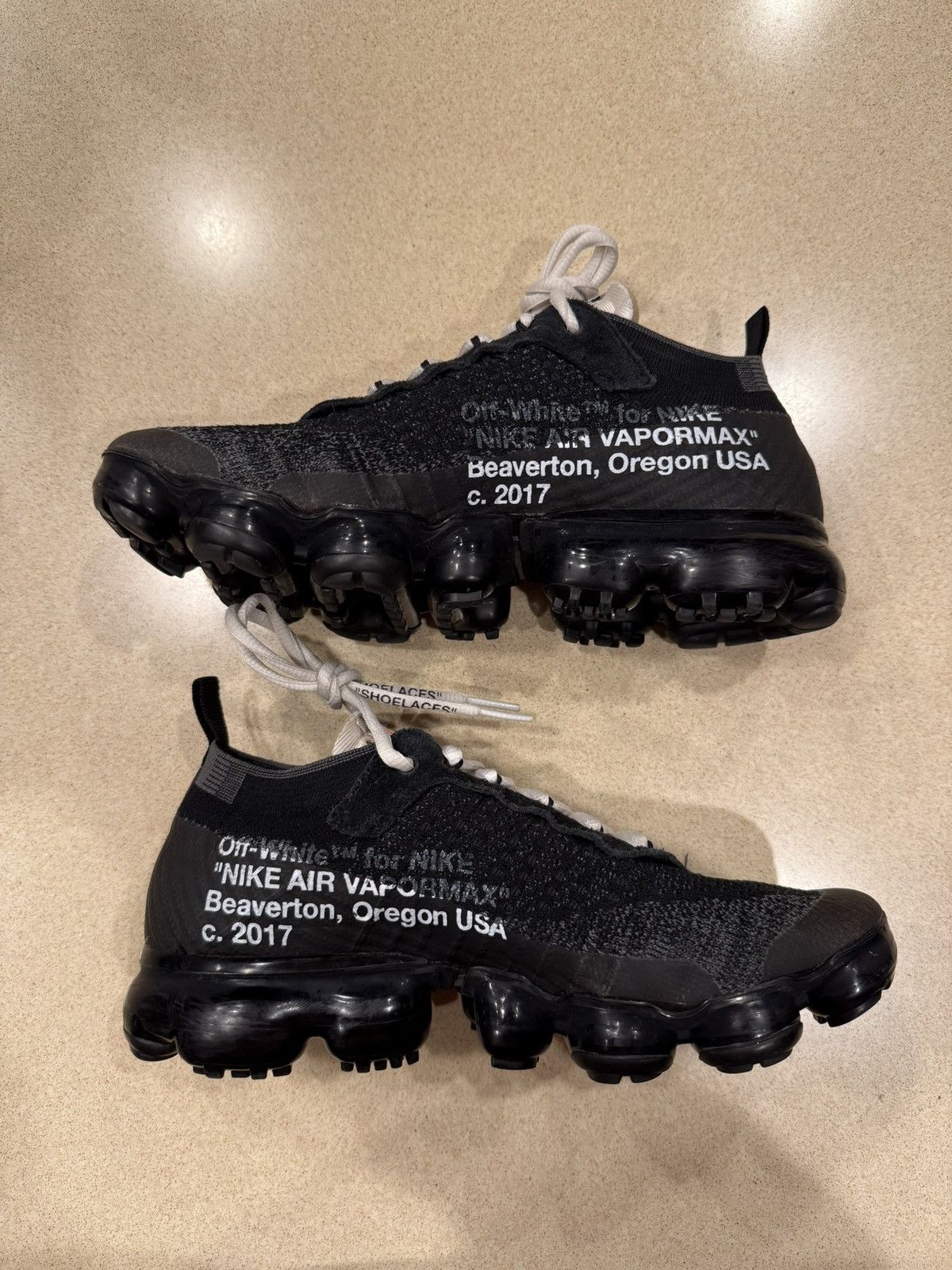Nike × Off-White Off-White Air VaporMax ‘The Ten’ Size US 6 / EU 39 - 2 Thumbnail