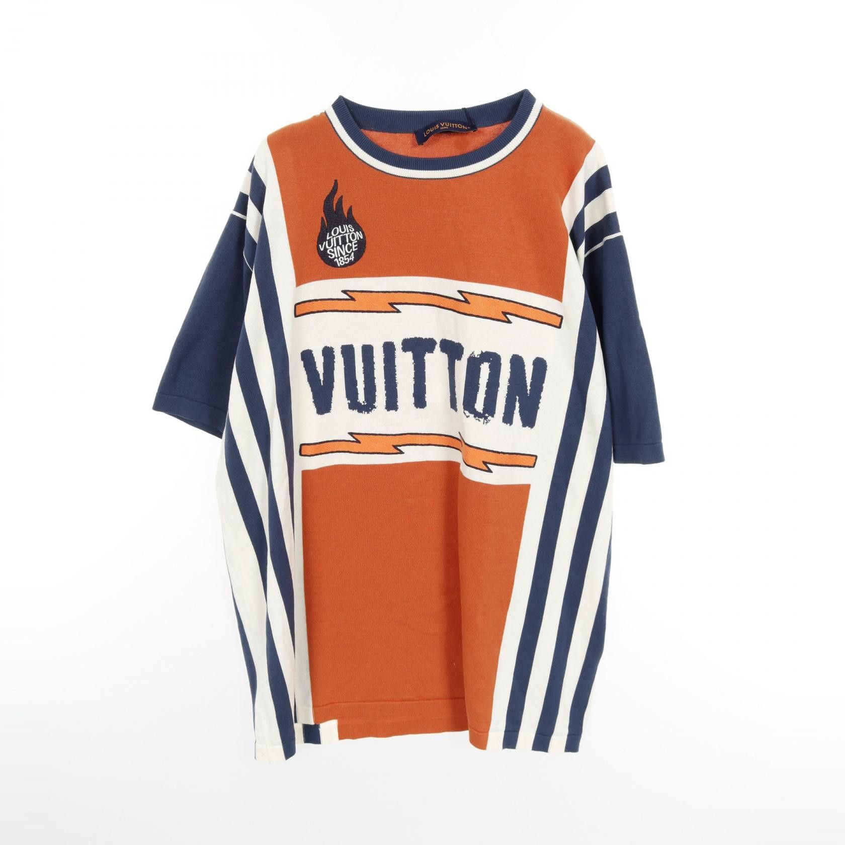 Louis Vuitton Louis Vuitton Louis Vuitton RM241M DFV HQN21W Cotton Knitwear Cotton Tops RM241M DFV HQN21W Size ONE SIZE - 1 Thumbnail