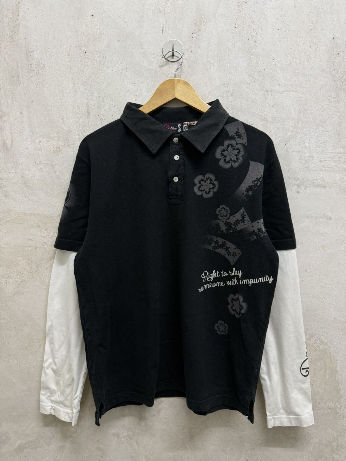 Hysteric Glamour 2000s Divine Retribution Geisha Double Layer Tees Size US XL / EU 56 / 4 - 3 Thumbnail