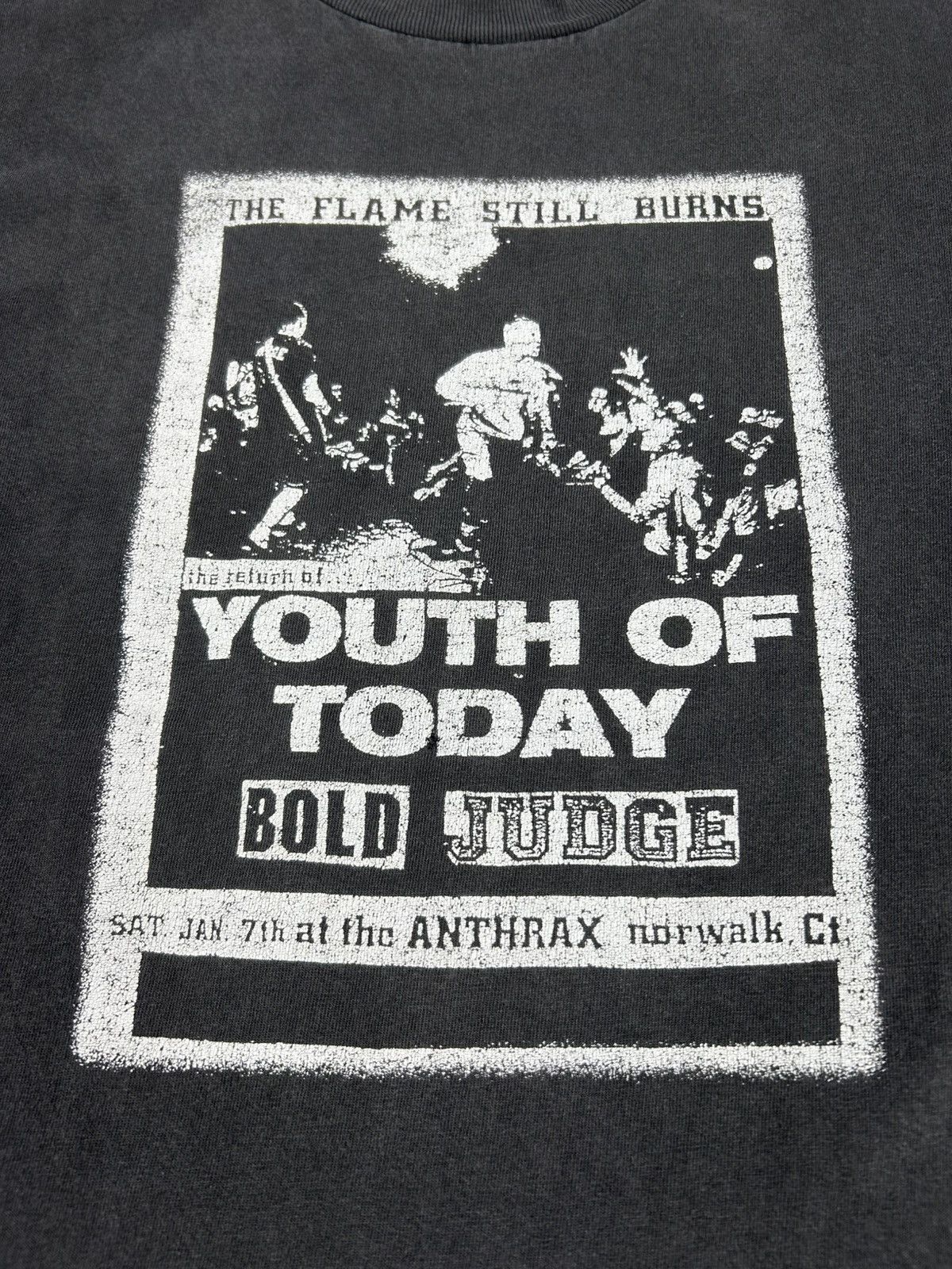 Band Tees Vintage 90’s Youth Of Today Hardcore Punk Band Size US M / EU 48-50 / 2 - 2 Thumbnail