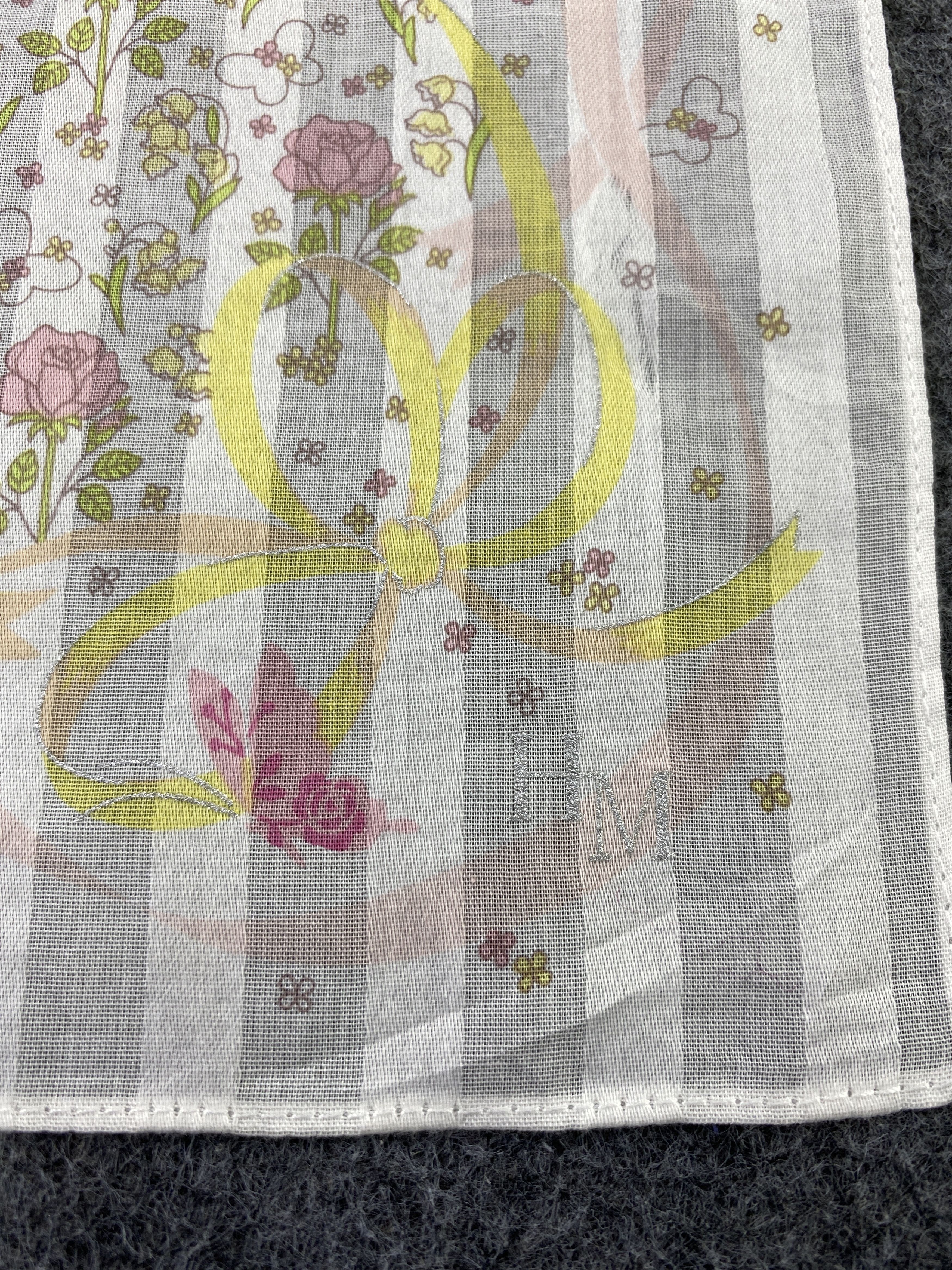 Hanae Mori × Vintage Hanae Mori Handkerchief / Bandana / Neckerchief-B213 Size ONE SIZE - 5 Thumbnail
