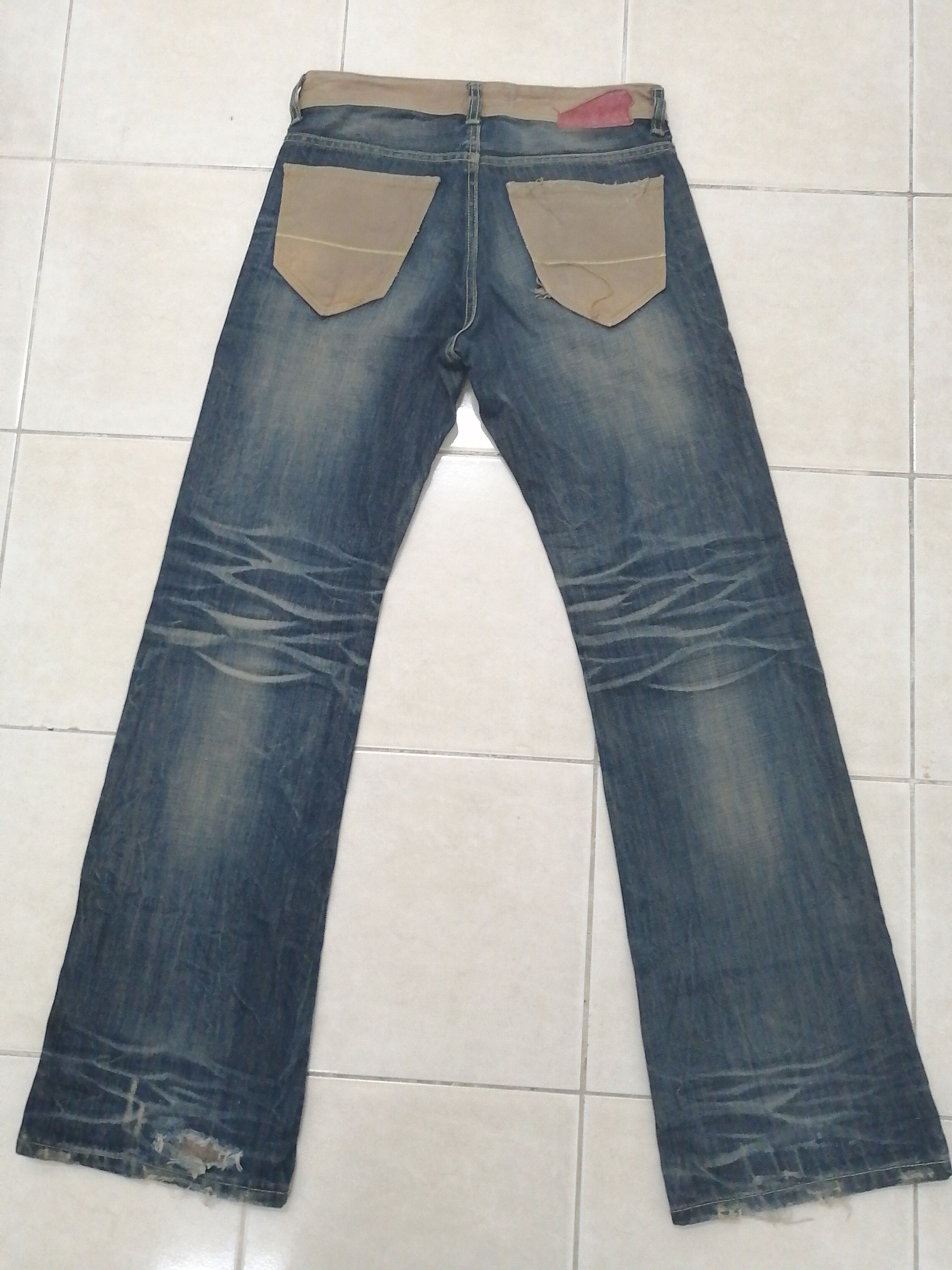 Indian Motorcycle Indian Motercycles distress jean Size US 31 - 12 Thumbnail