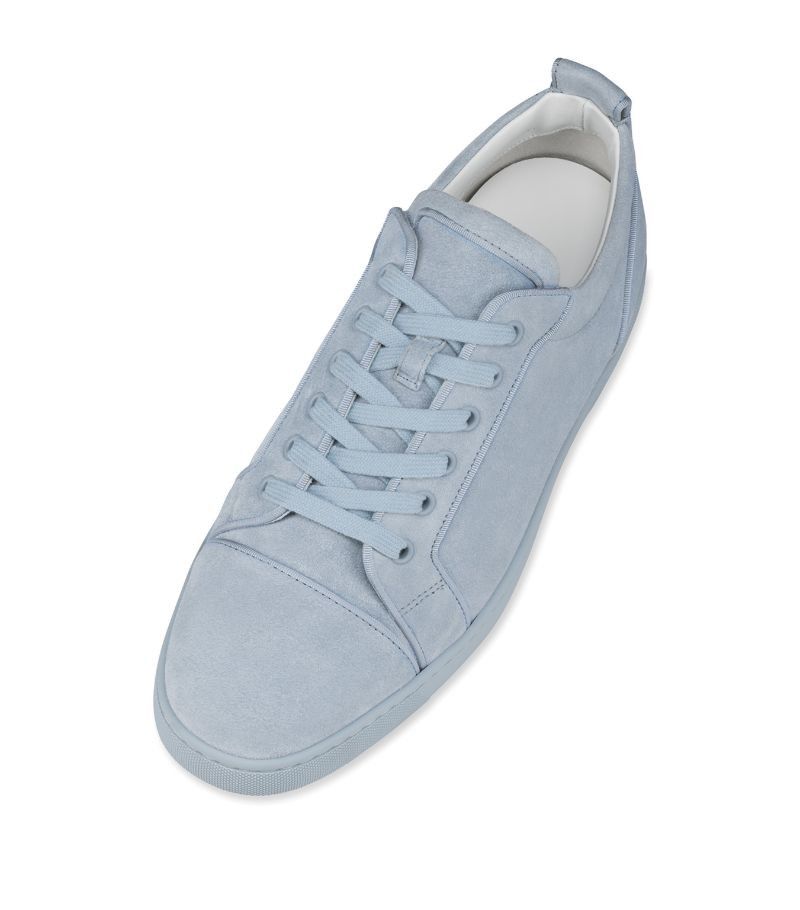 Christian Louboutin o1s1wg110924 Louis Junior Low Top Sneaker in Grey Size US 8 / EU 41 - 3 Thumbnail