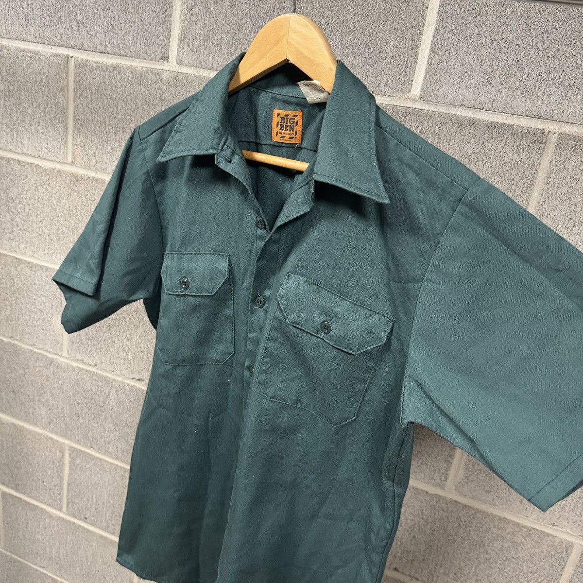 Vintage Big Ben Garage Grey Mechanic Work Shirt ERD Grunge Chrome Size US XL / EU 56 / 4 - 5 Thumbnail